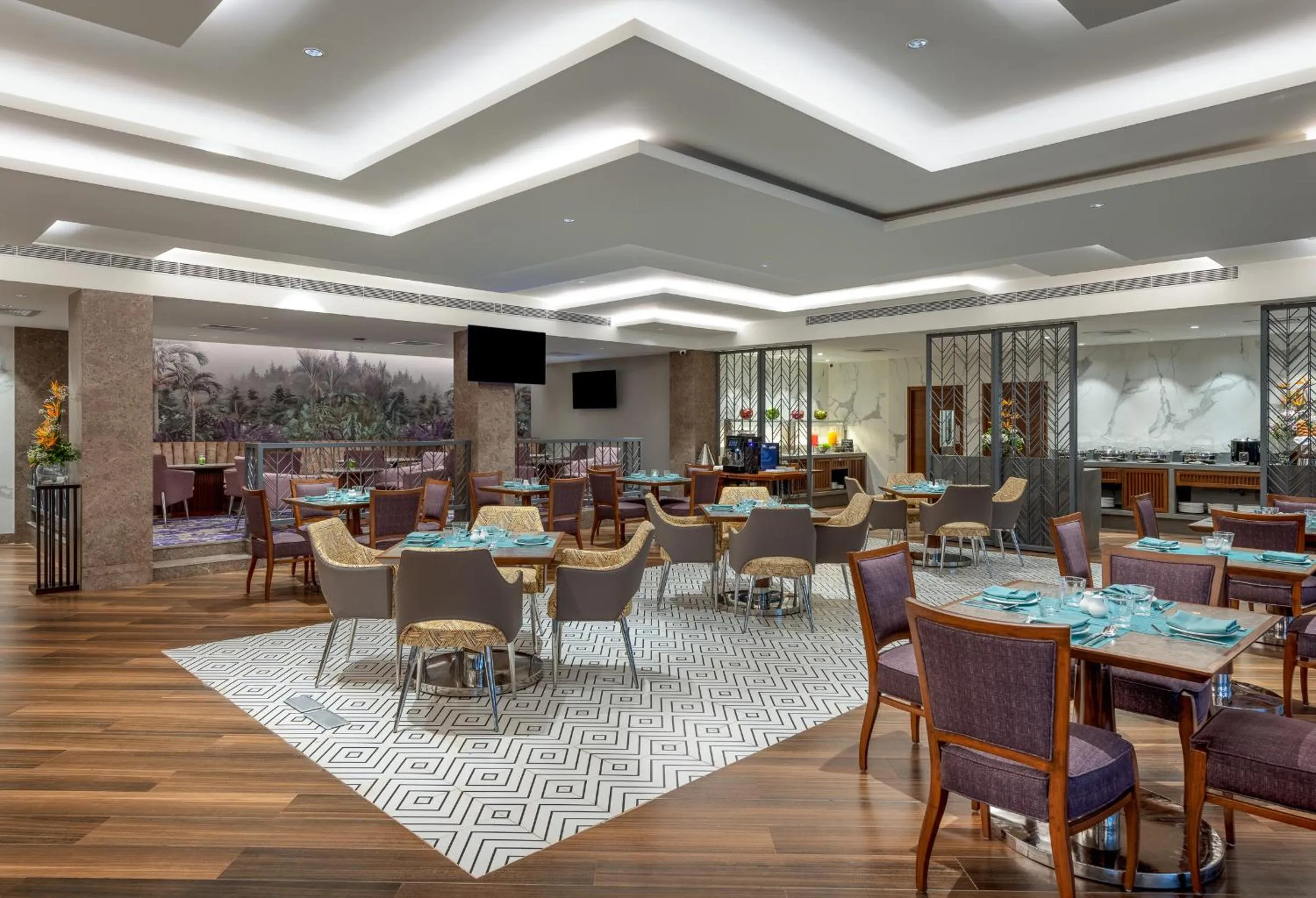 Restaurant/places to eat in Vivanta Mangalore Oldport Road - Formerly Known as Taj Manjarun