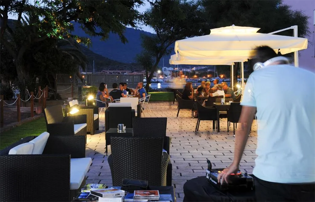 Patio in Sporting Hotel Stella Maris