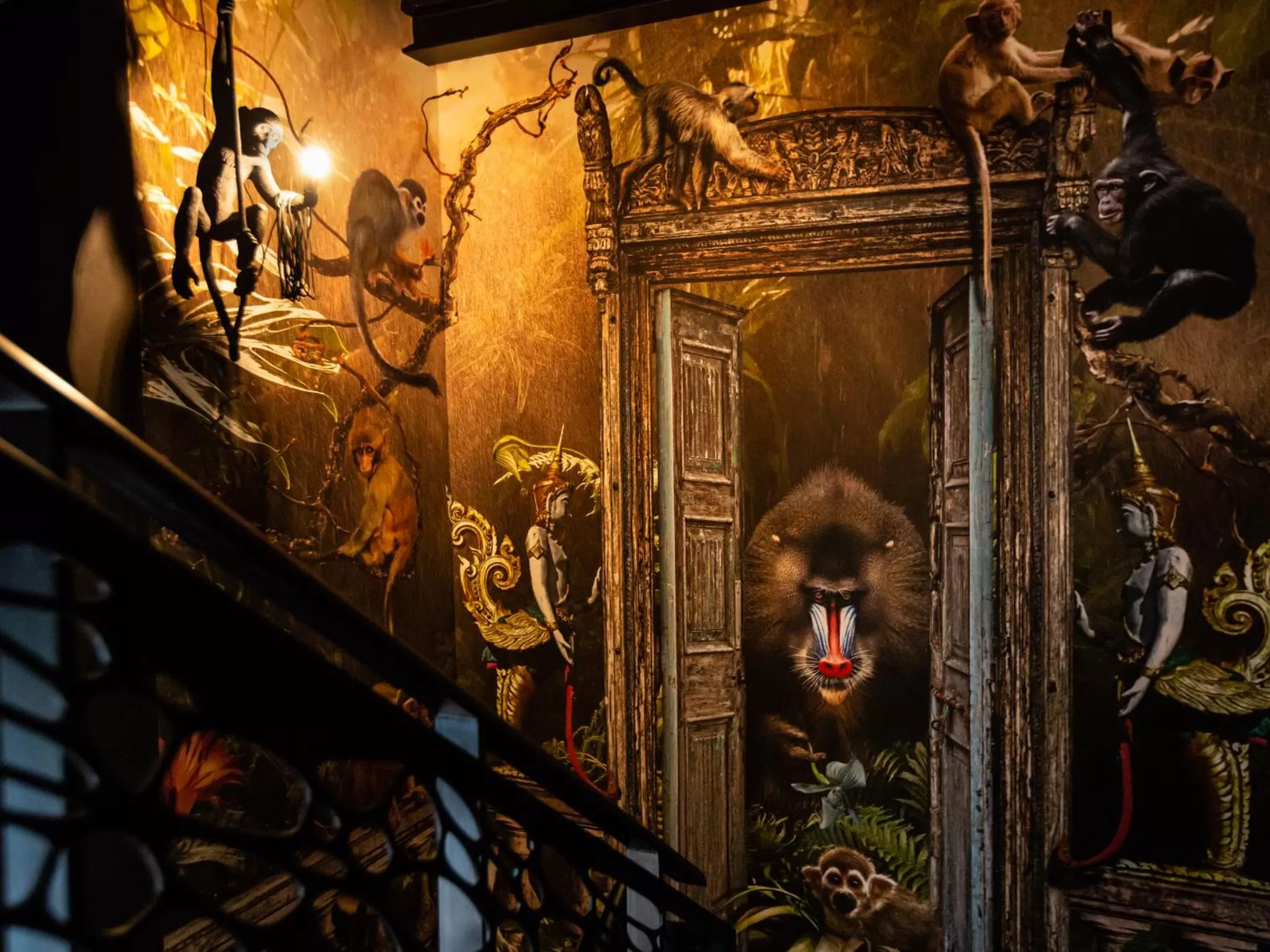 Decorative detail in Boutique Hotel K7