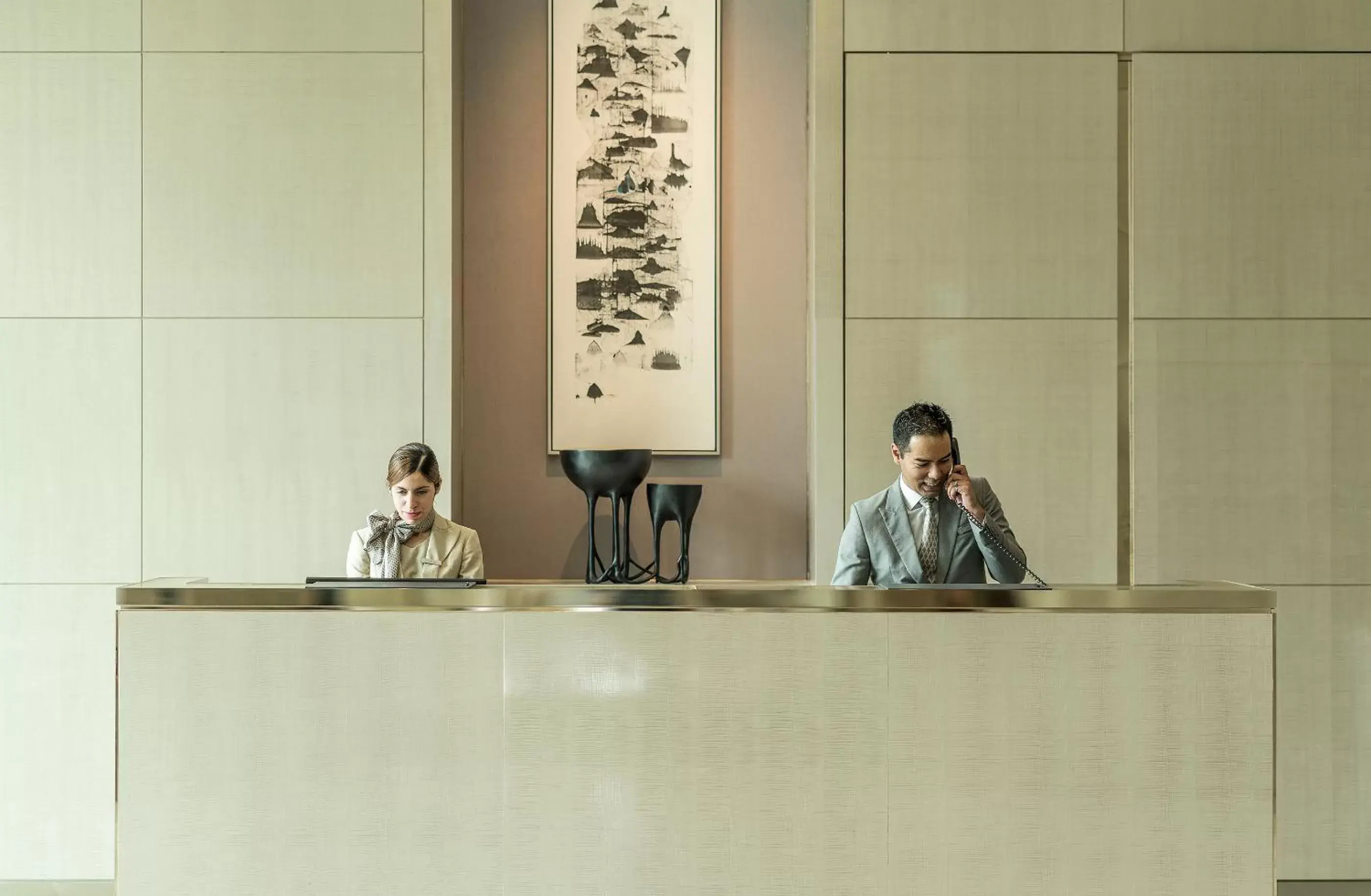 Lobby or reception, Staff in Four Seasons Hotel Kuala Lumpur
