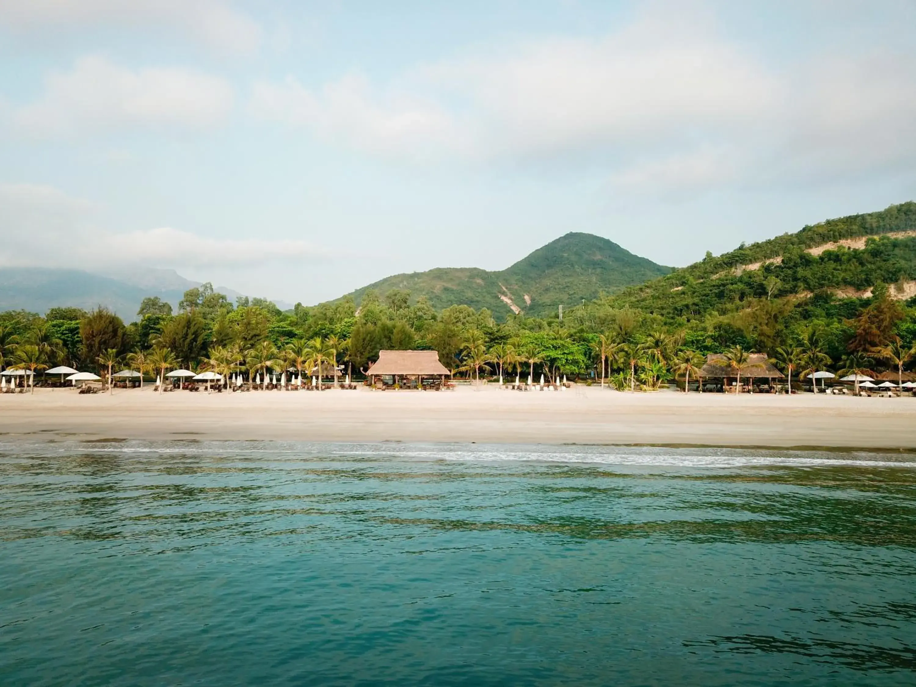 View (from property/room), Beach in Diamond Bay Condotel Resort Nha Trang