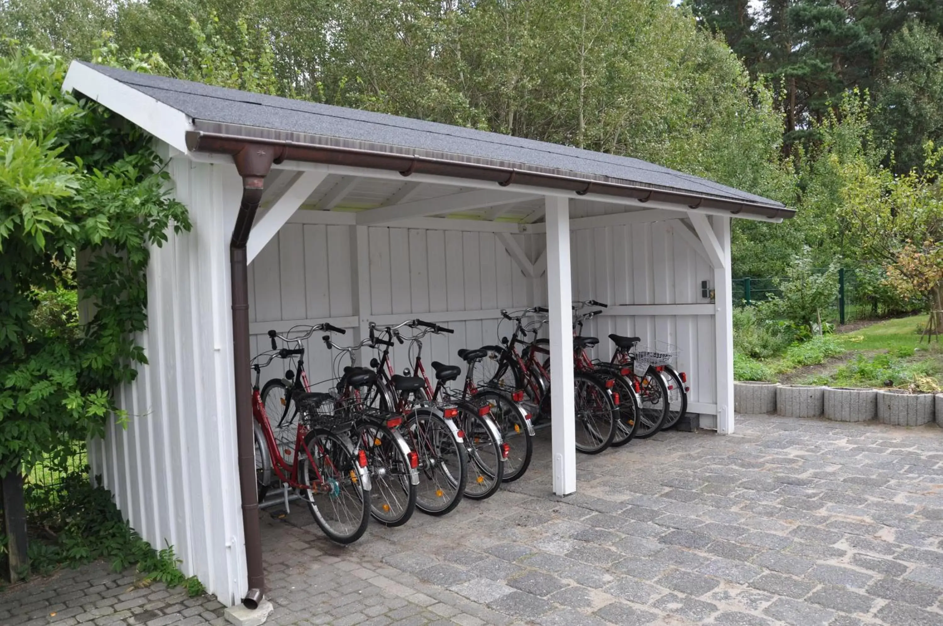 Patio in Hotel Nordkap