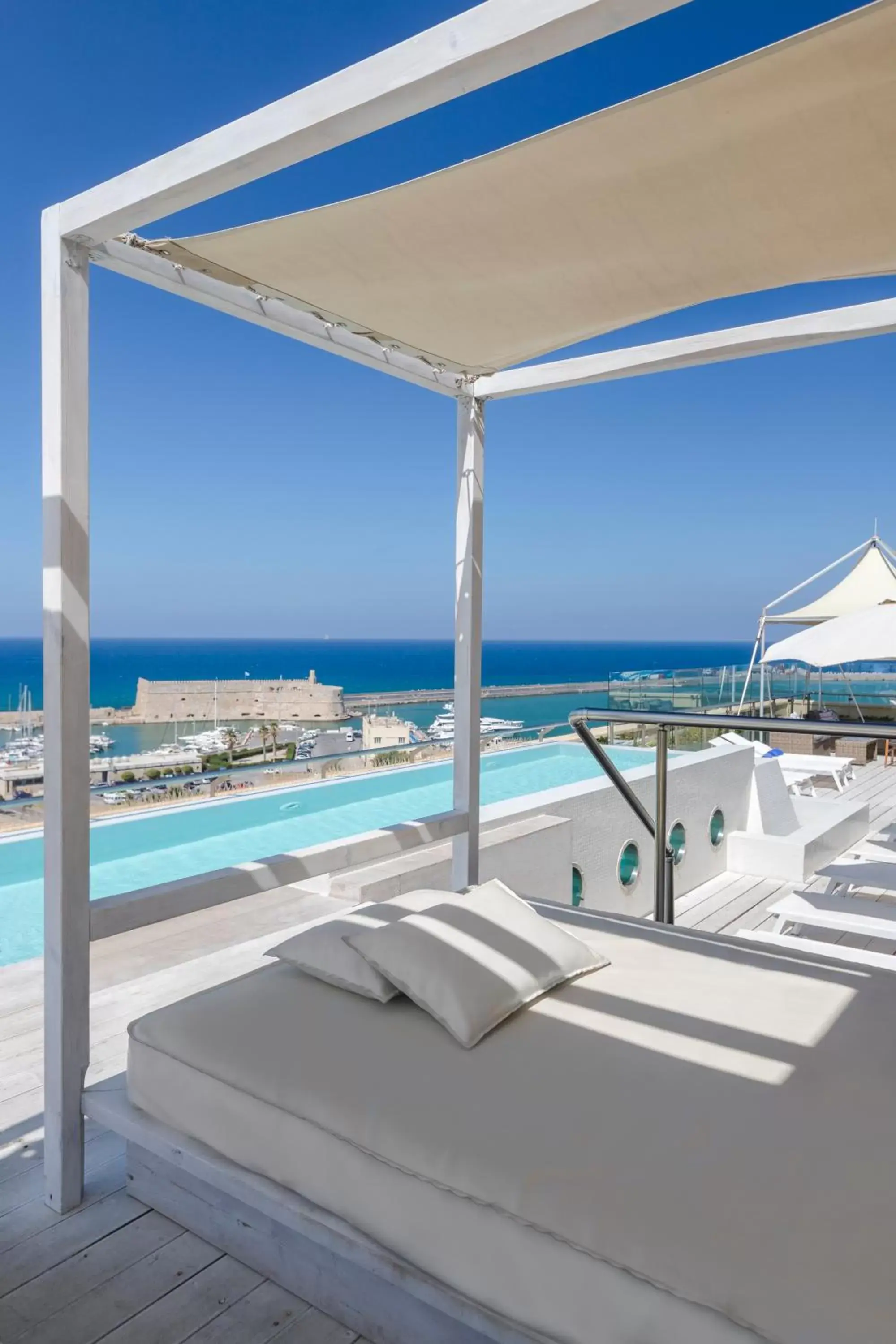 Sea view in GDM Megaron, Historical Monument Hotel Sea view in GDM Megaron, Historical Monument Hotel