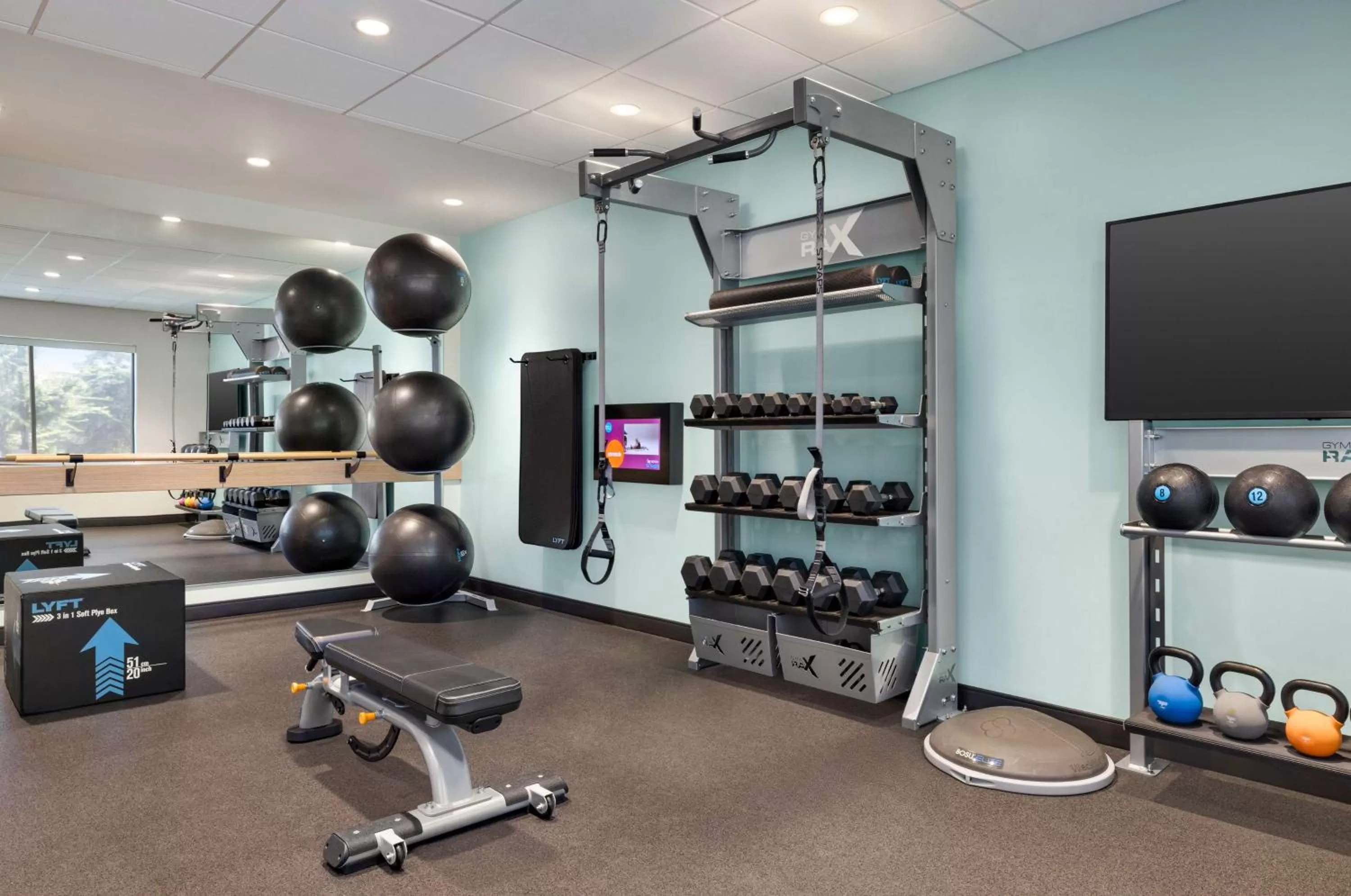 Fitness centre/facilities in Tru Lawrenceville Atlanta I85 Sugarloaf