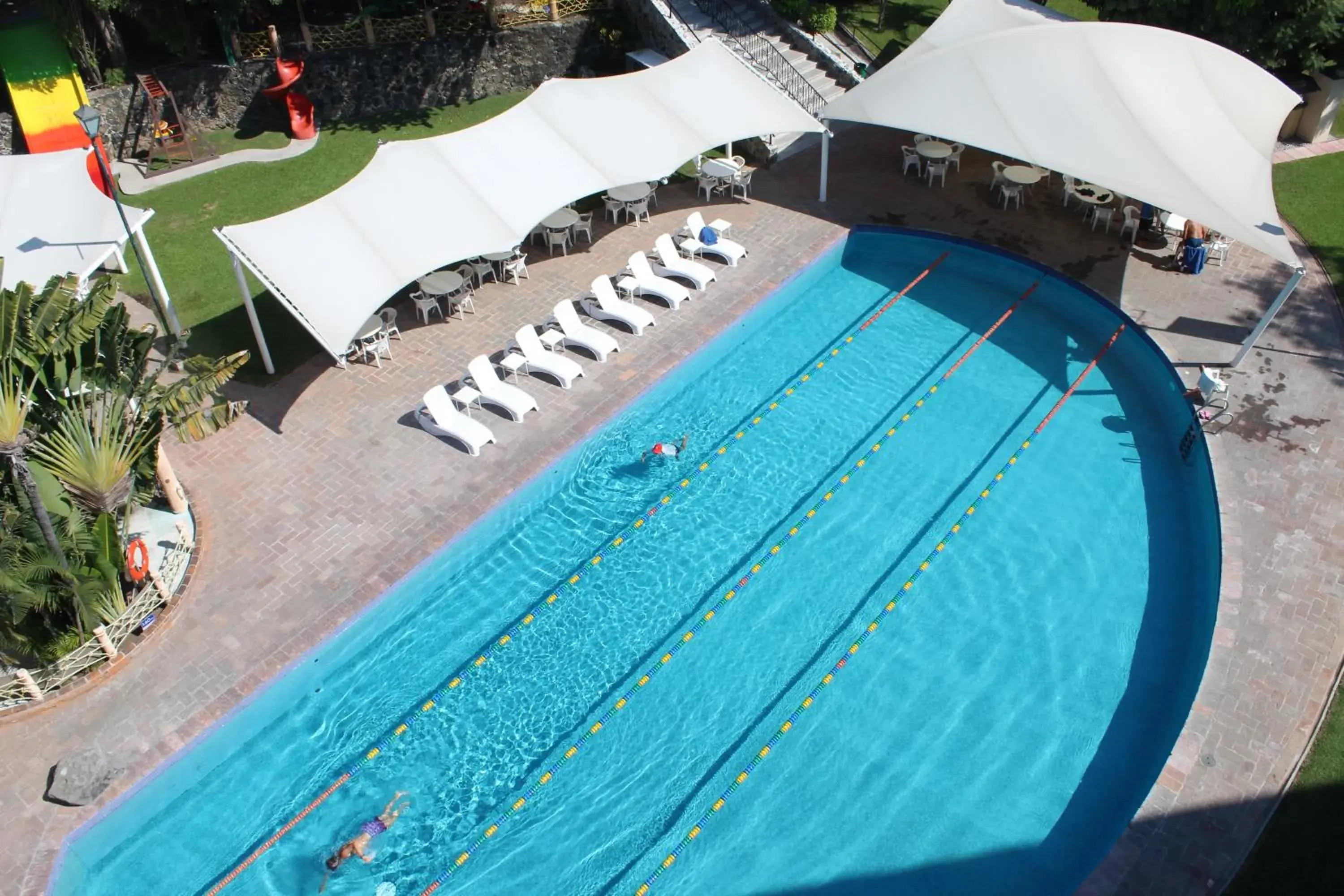 Pool View in Hotel Coral Cuernavaca Resort & Spa