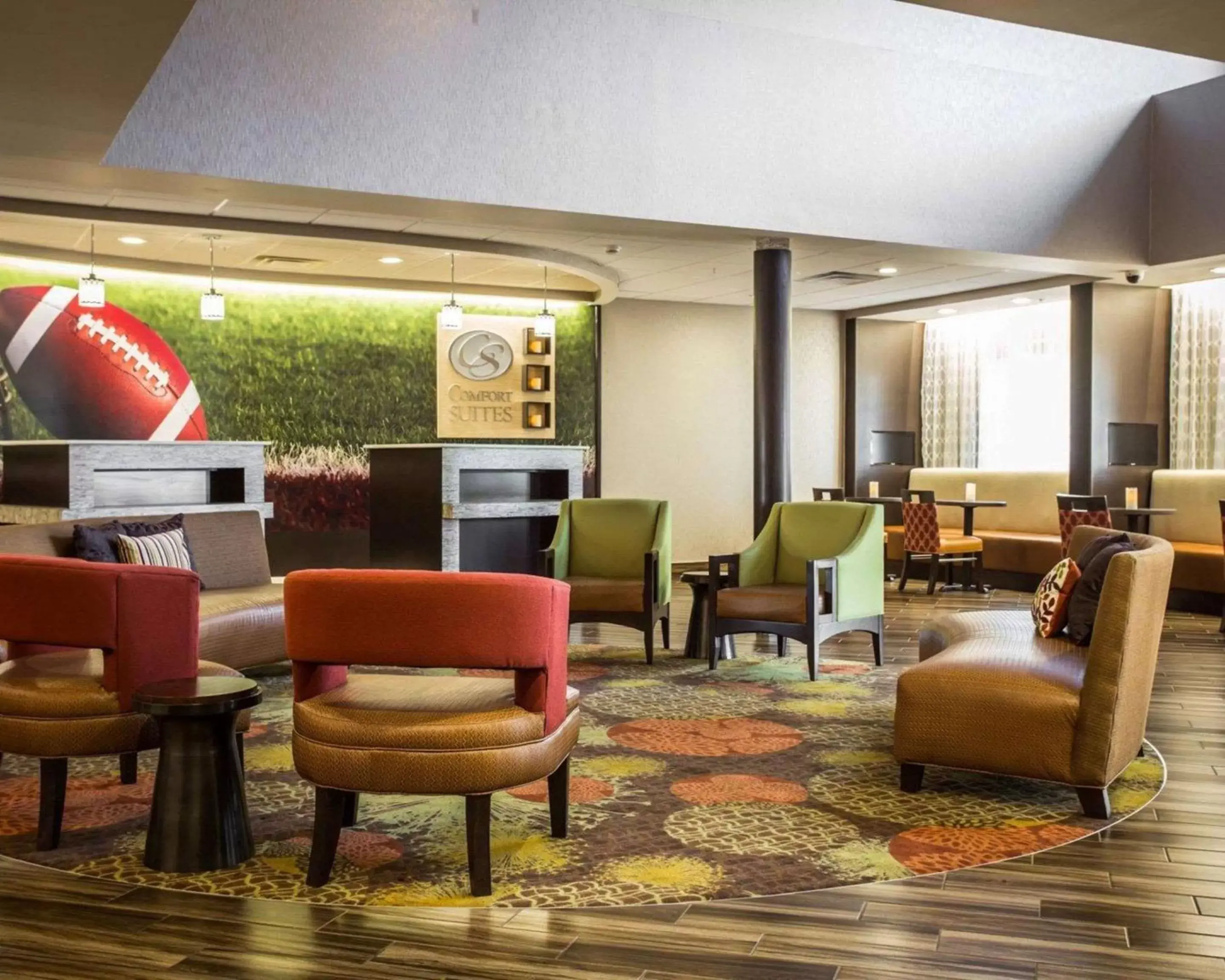 Lobby or reception in Comfort Suites Columbia at Harbison