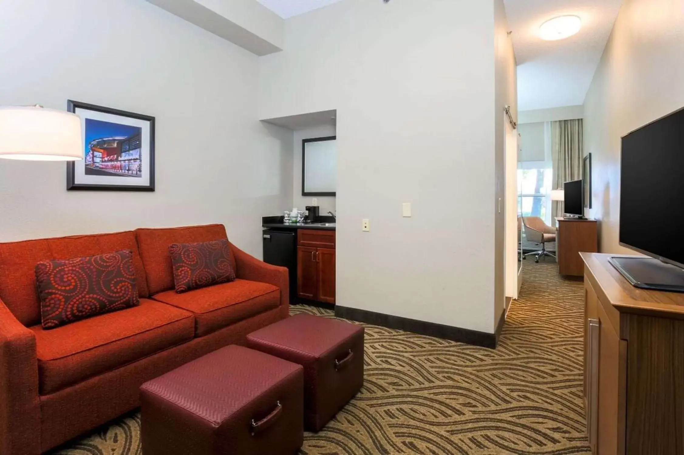 Living room, Seating Area in Hampton Inn Memphis-Southwind