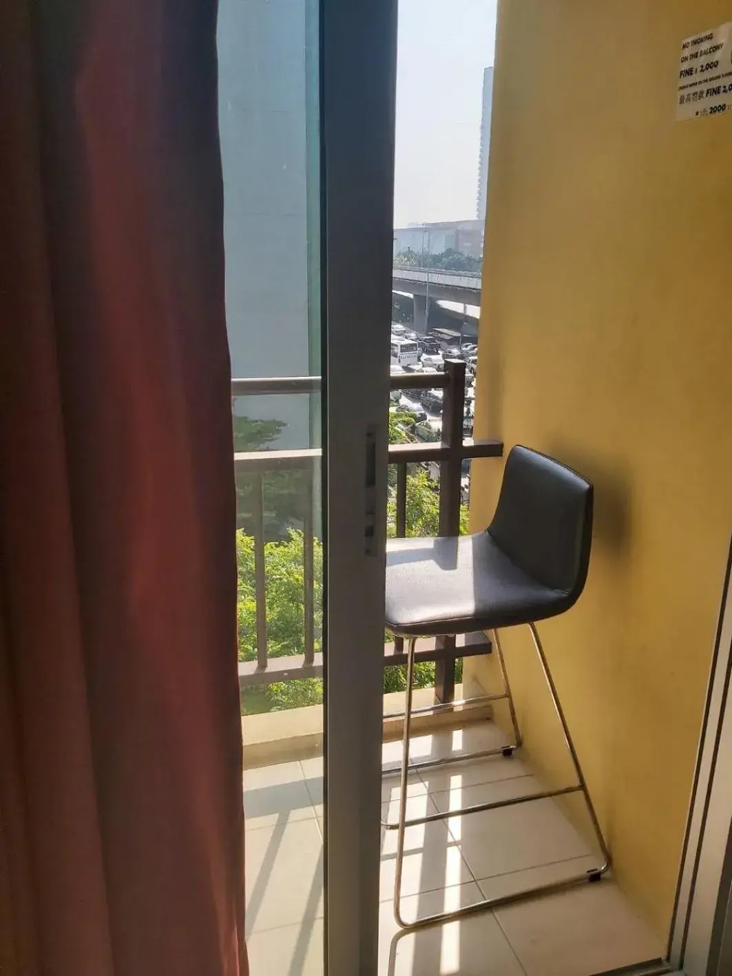 Balcony/Terrace in Bella B All Suite Bangkok