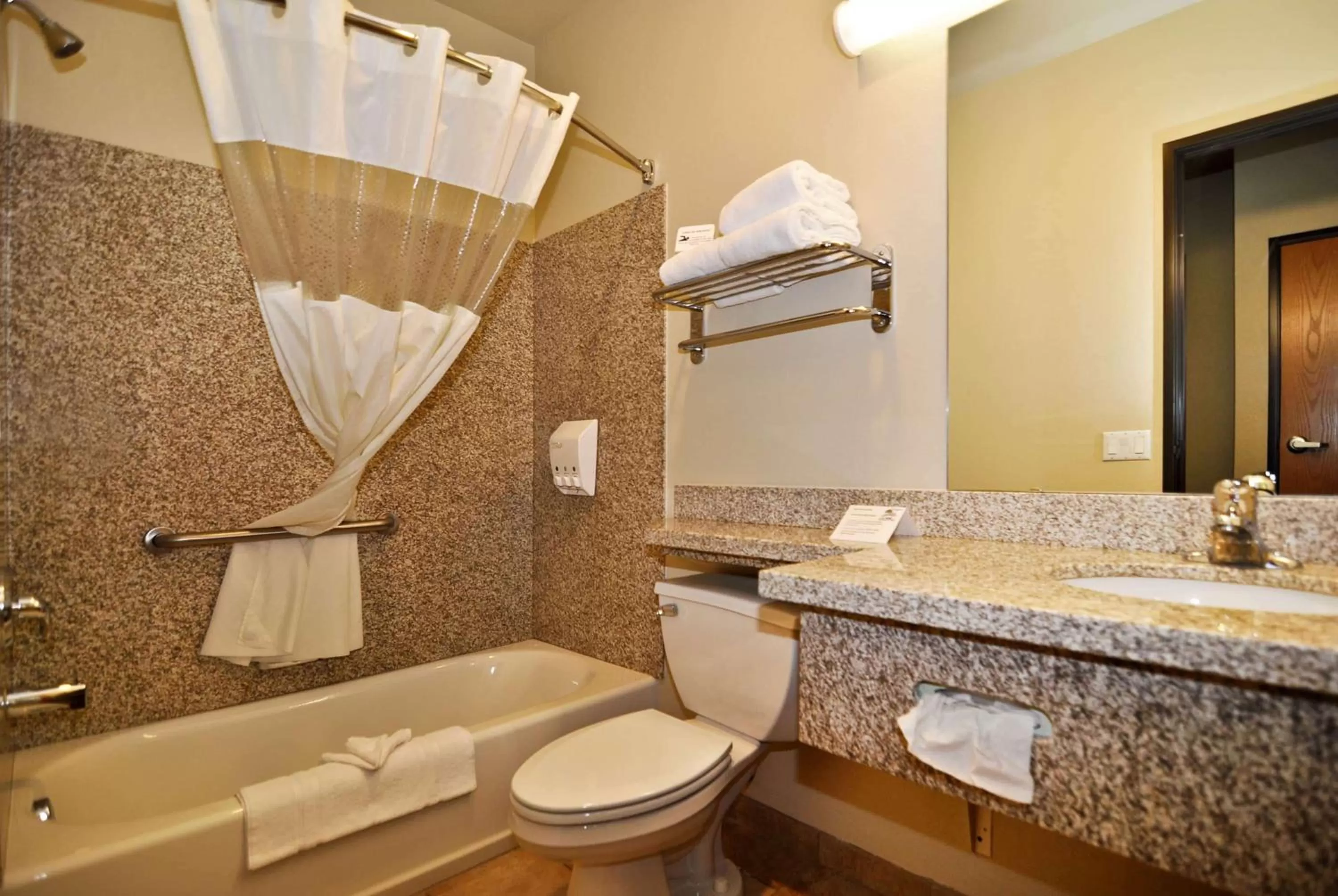 Bathroom in Montcler Hotel & Conference Center, Trademark by Wyndham