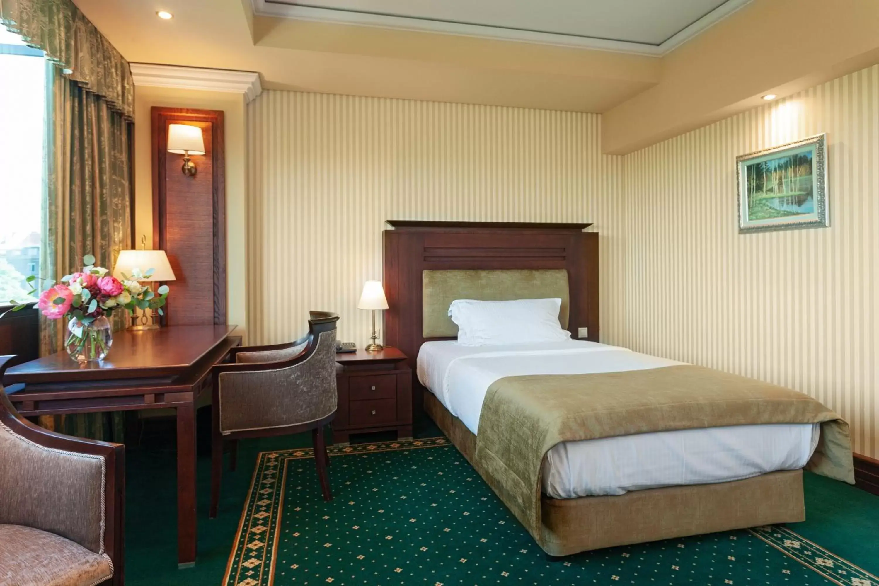 Bed in Grand Hotel Sofia - Top Location, The Most Spacious Rooms in the City, Secured Paid Underground Parking