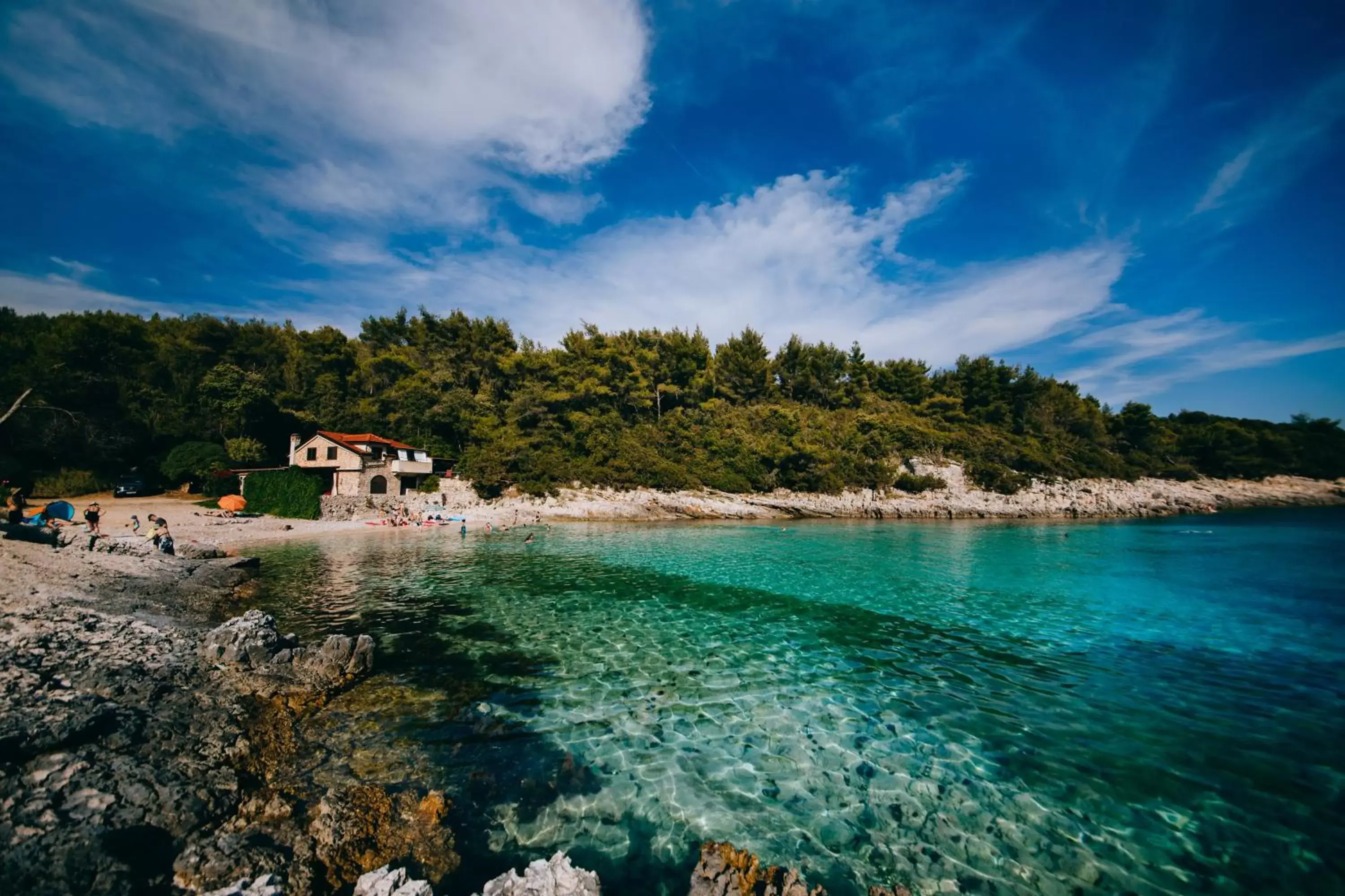 Beach in Hotel Korkyra