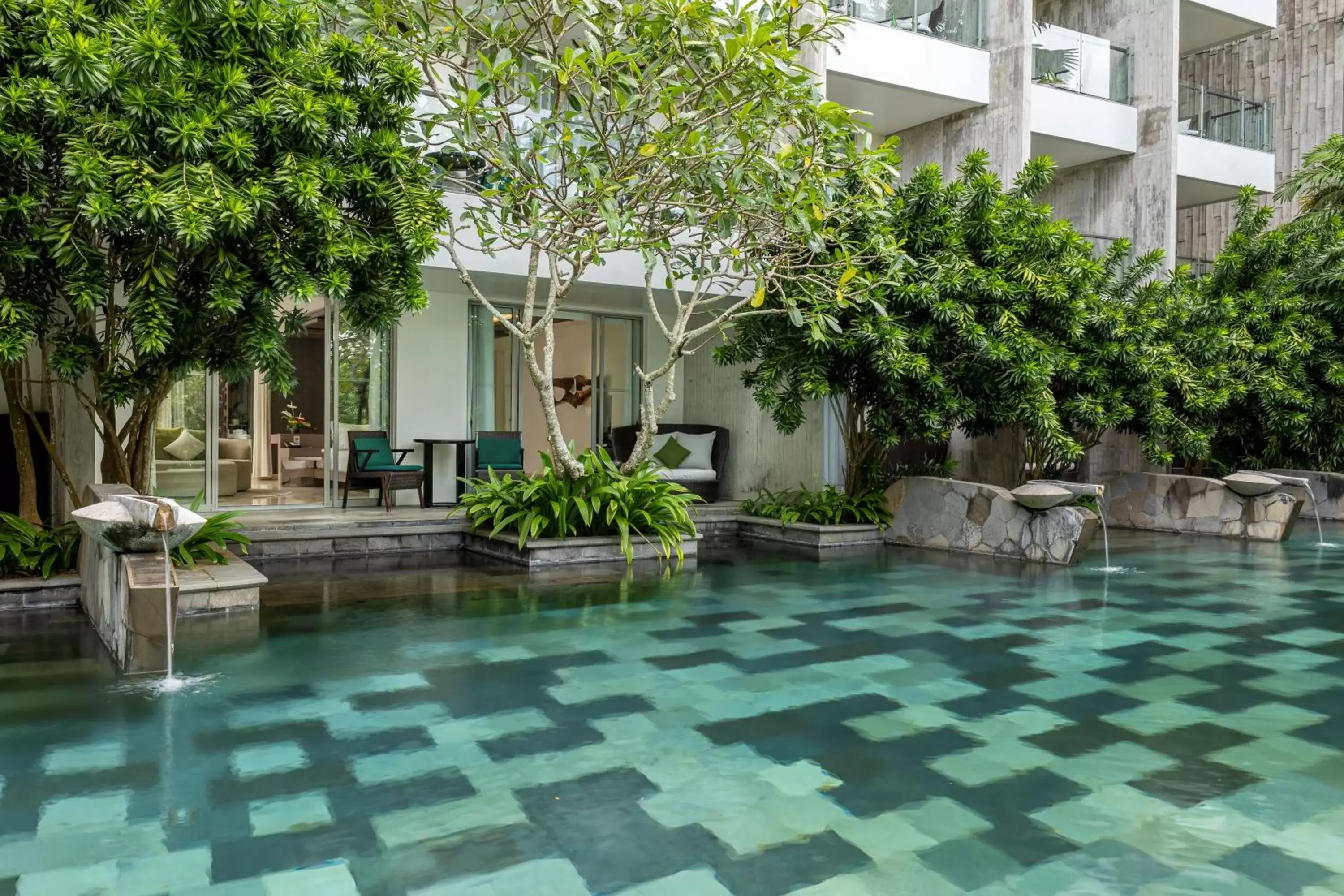 Pool view in RIMBA by AYANA Bali