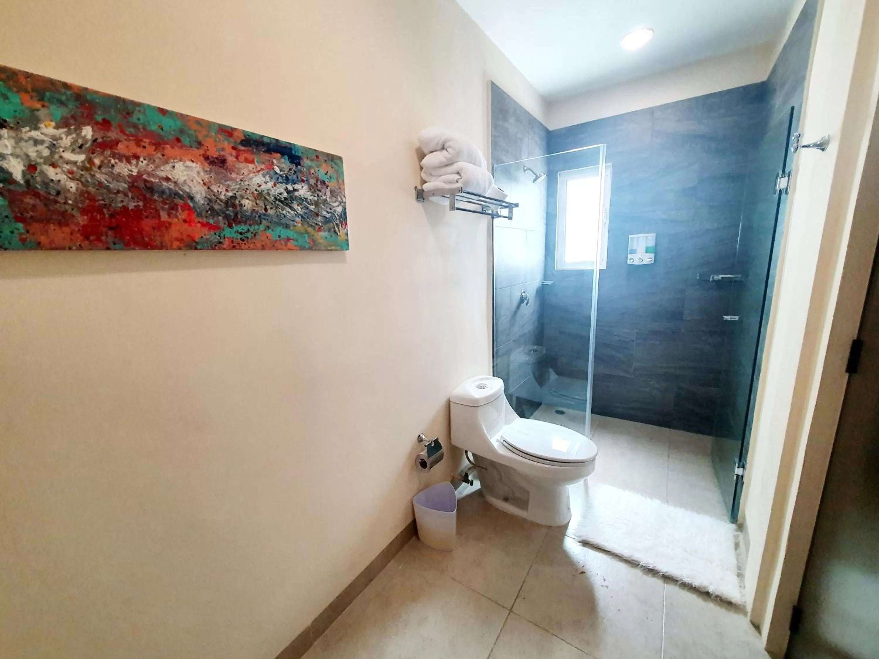 Shower in Villa Segovia Cozumel