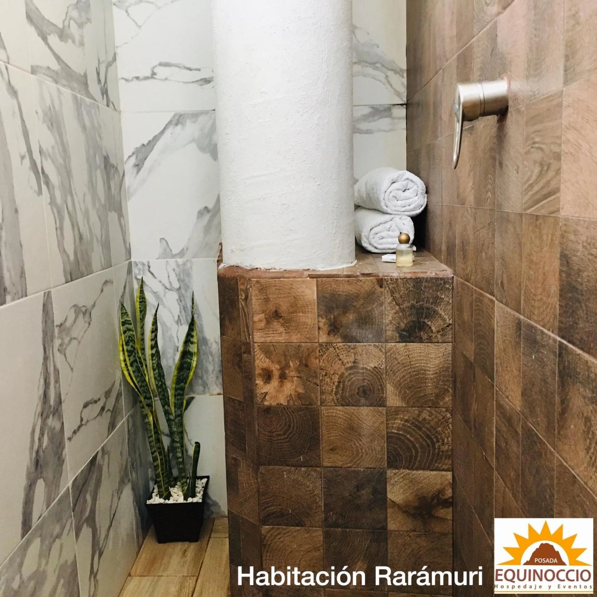 Bathroom in Posada Equinoccio