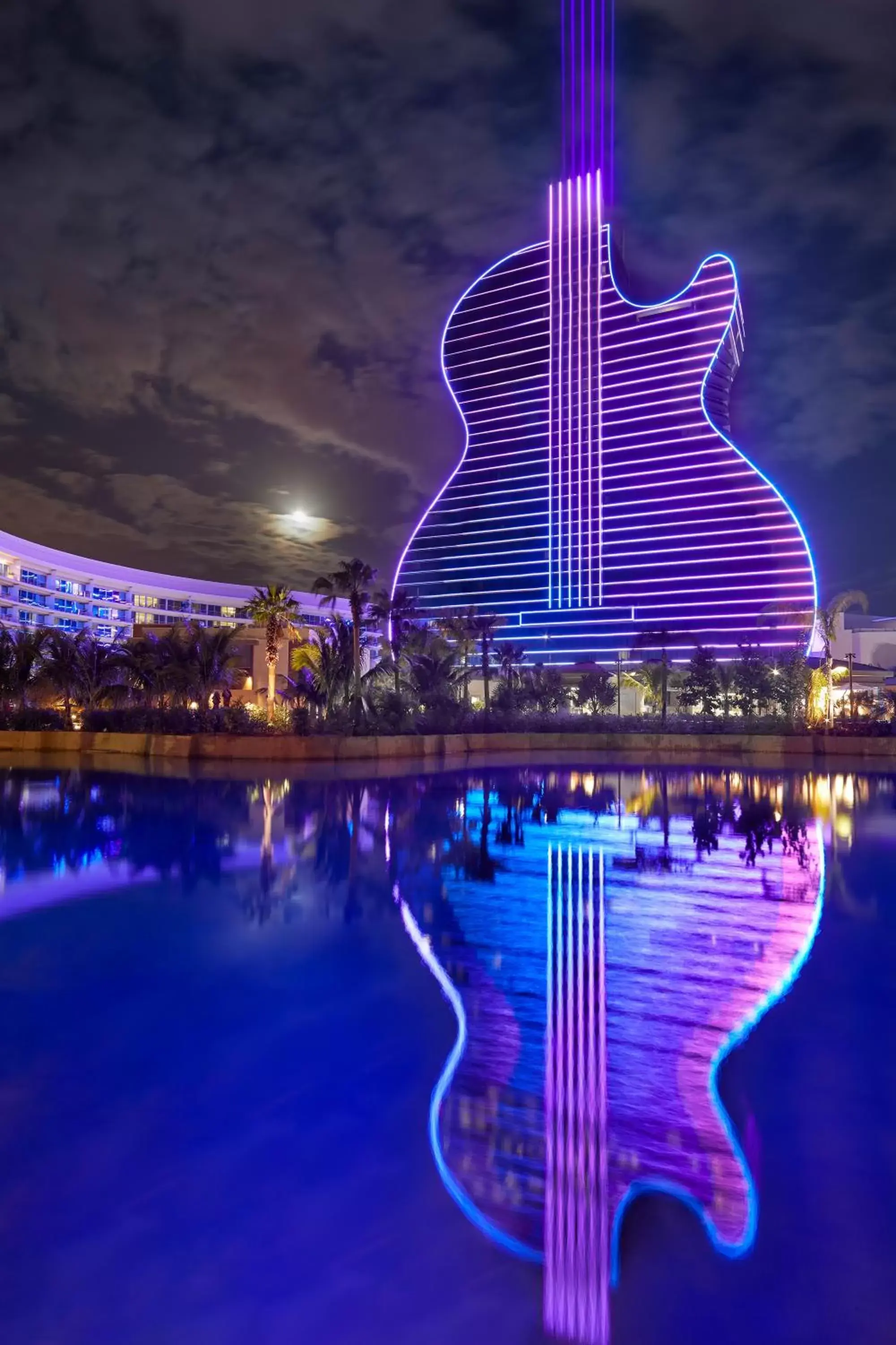 Property building, Swimming Pool in The Guitar Hotel at Seminole Hard Rock Hotel & Casino