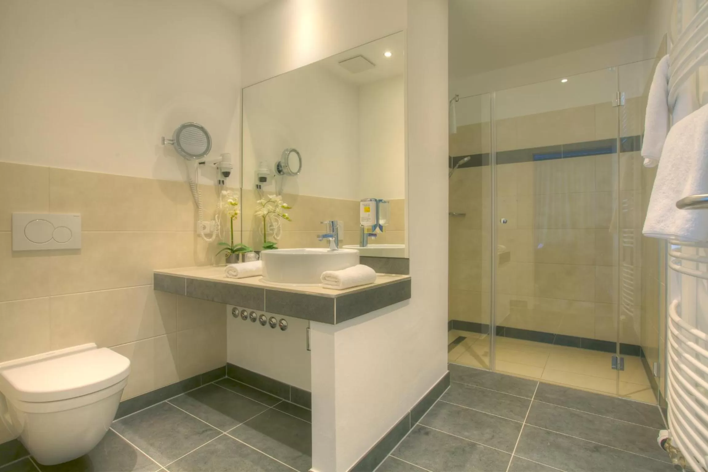 Bathroom in Hotel des Nordens Flensburg Wellness & Spa