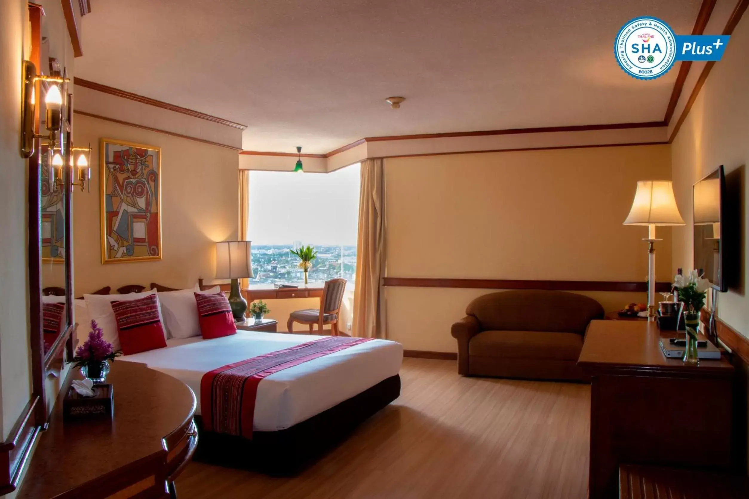 Bedroom in Duangtawan Hotel Chiang Mai -SHA Extra Plus