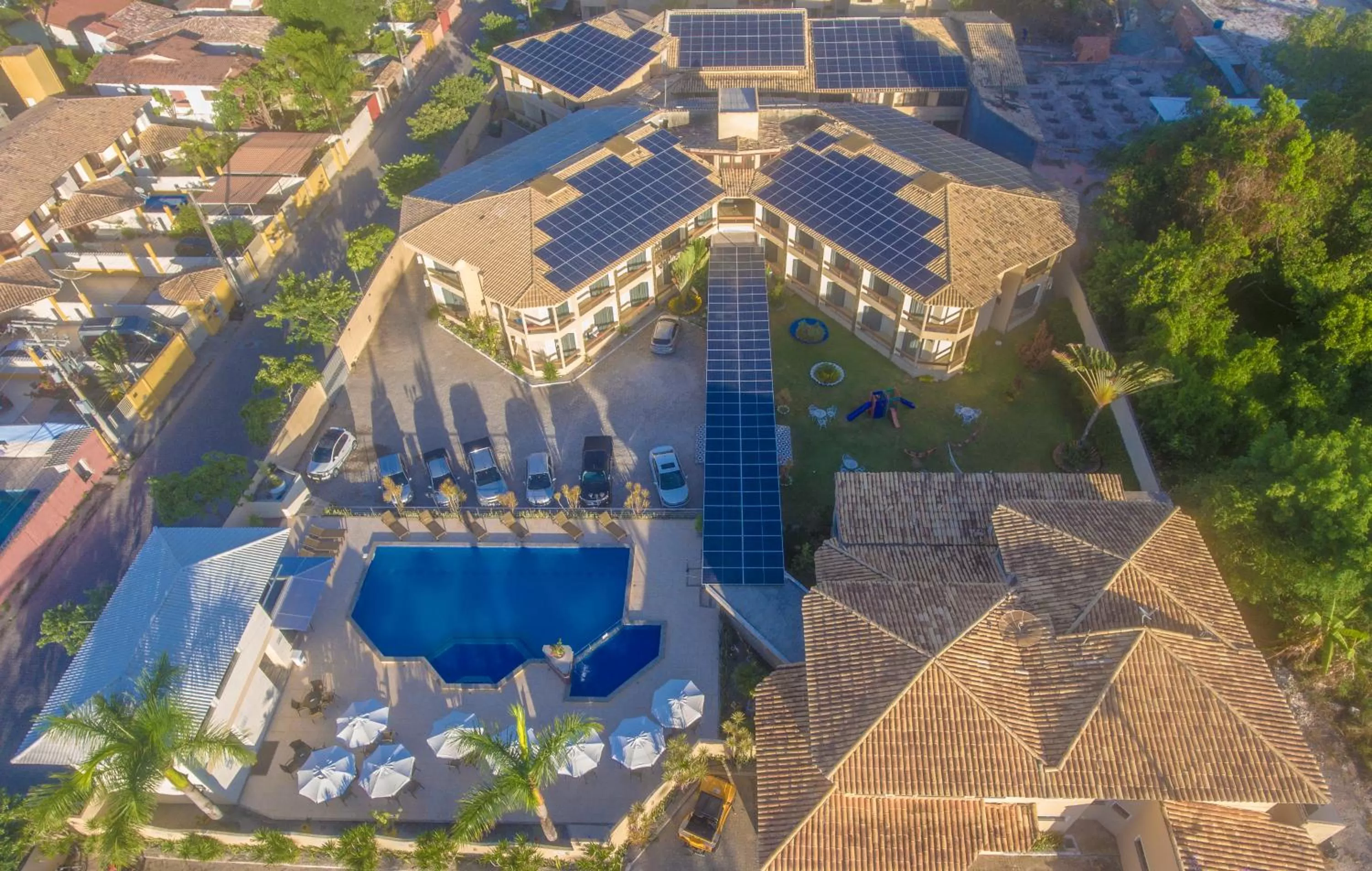 Bird's eye view in Pontal Praia Hotel