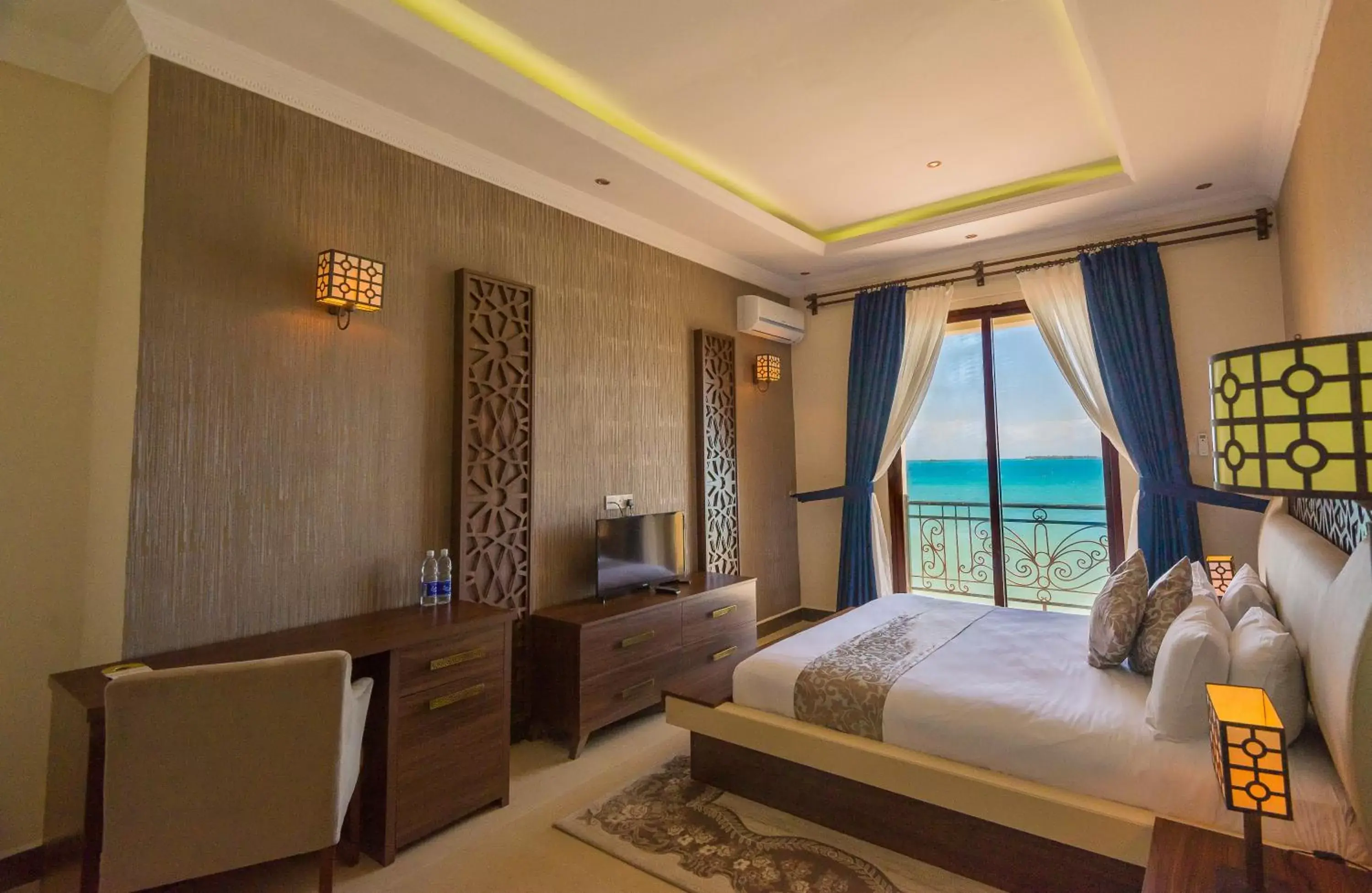 Bed, Room Photo in Golden Tulip Zanzibar Resort