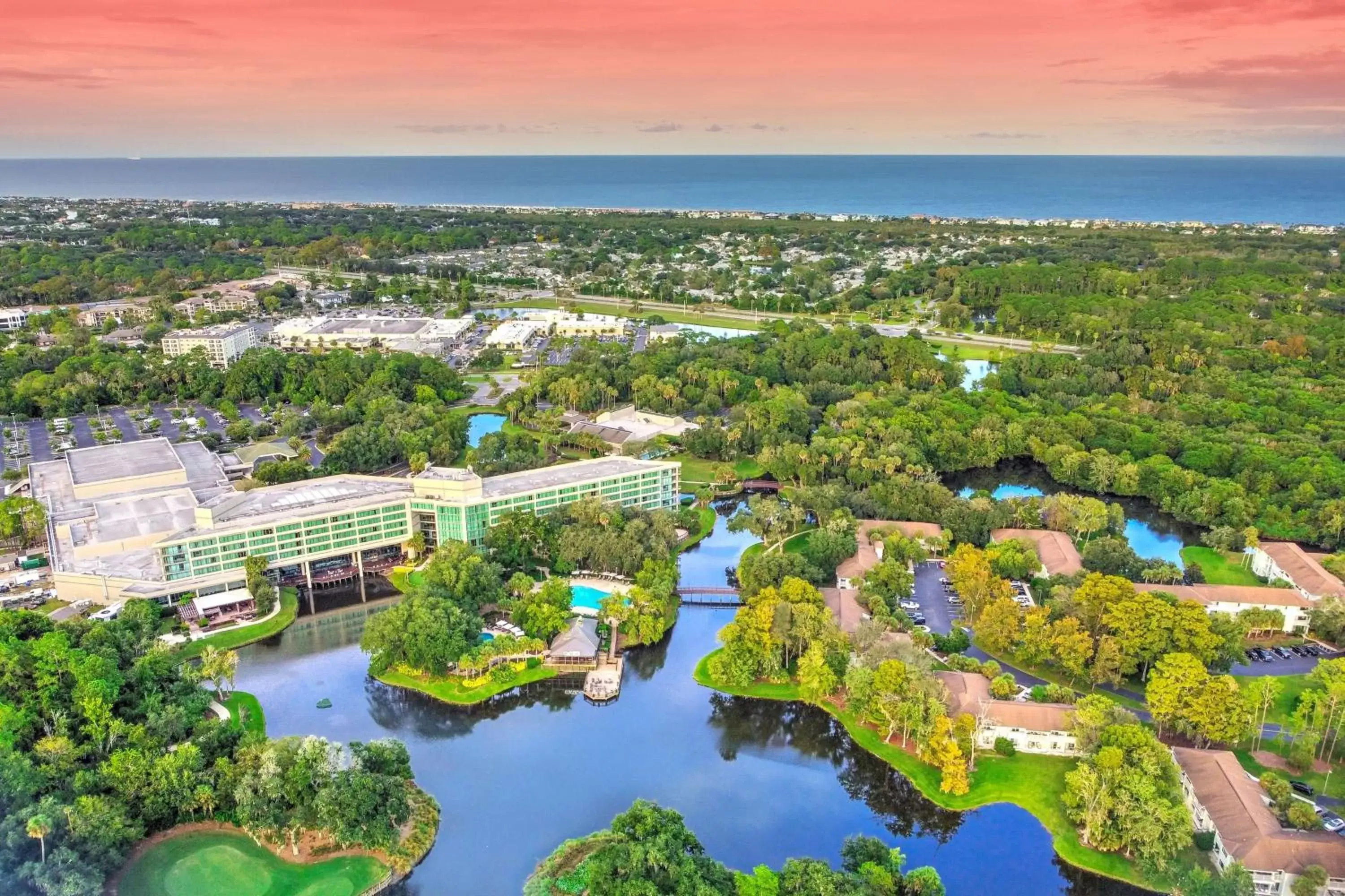 Beach, Bird's-eye View in Sawgrass Marriott Golf Resort & Spa