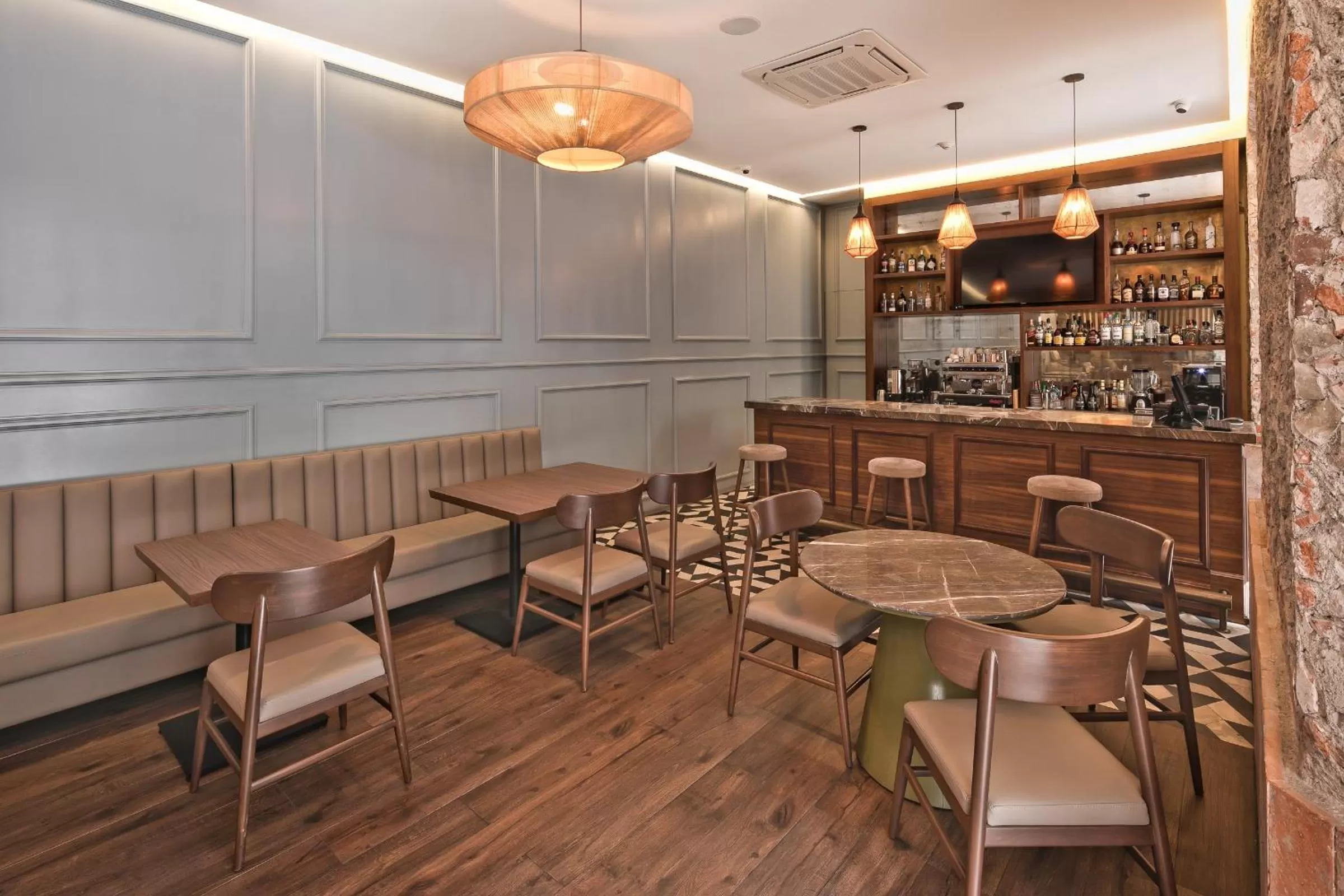 Lounge or bar in Gamma Orizaba Grand Hotel de France