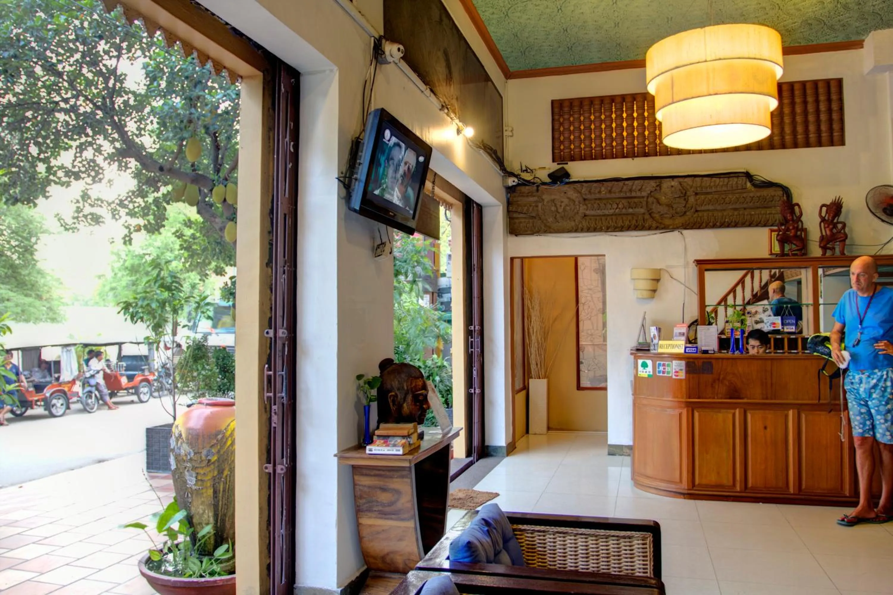 Decorative detail in RS II Guesthouse