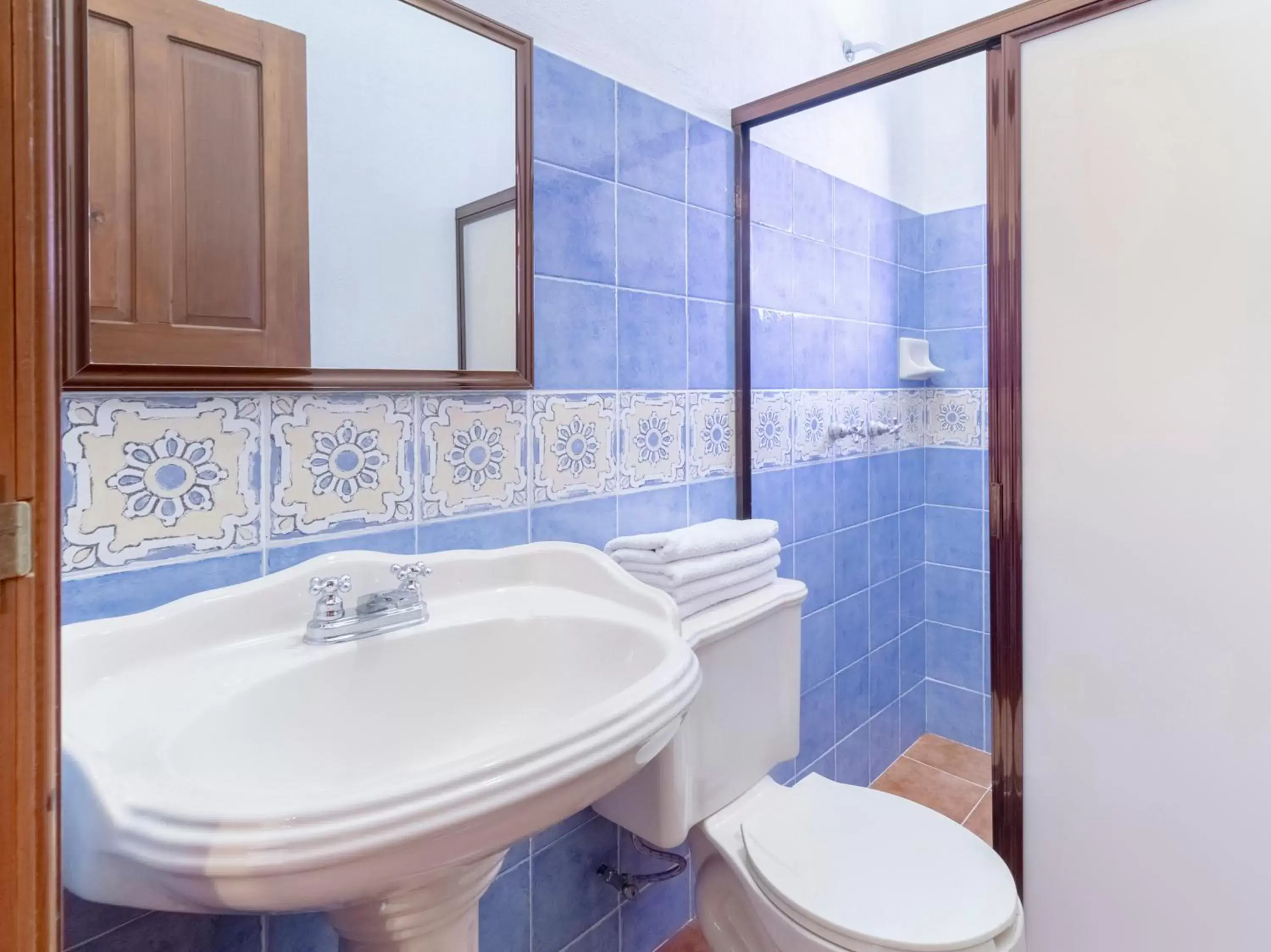 Bathroom in Hotel Jardín de Tereza