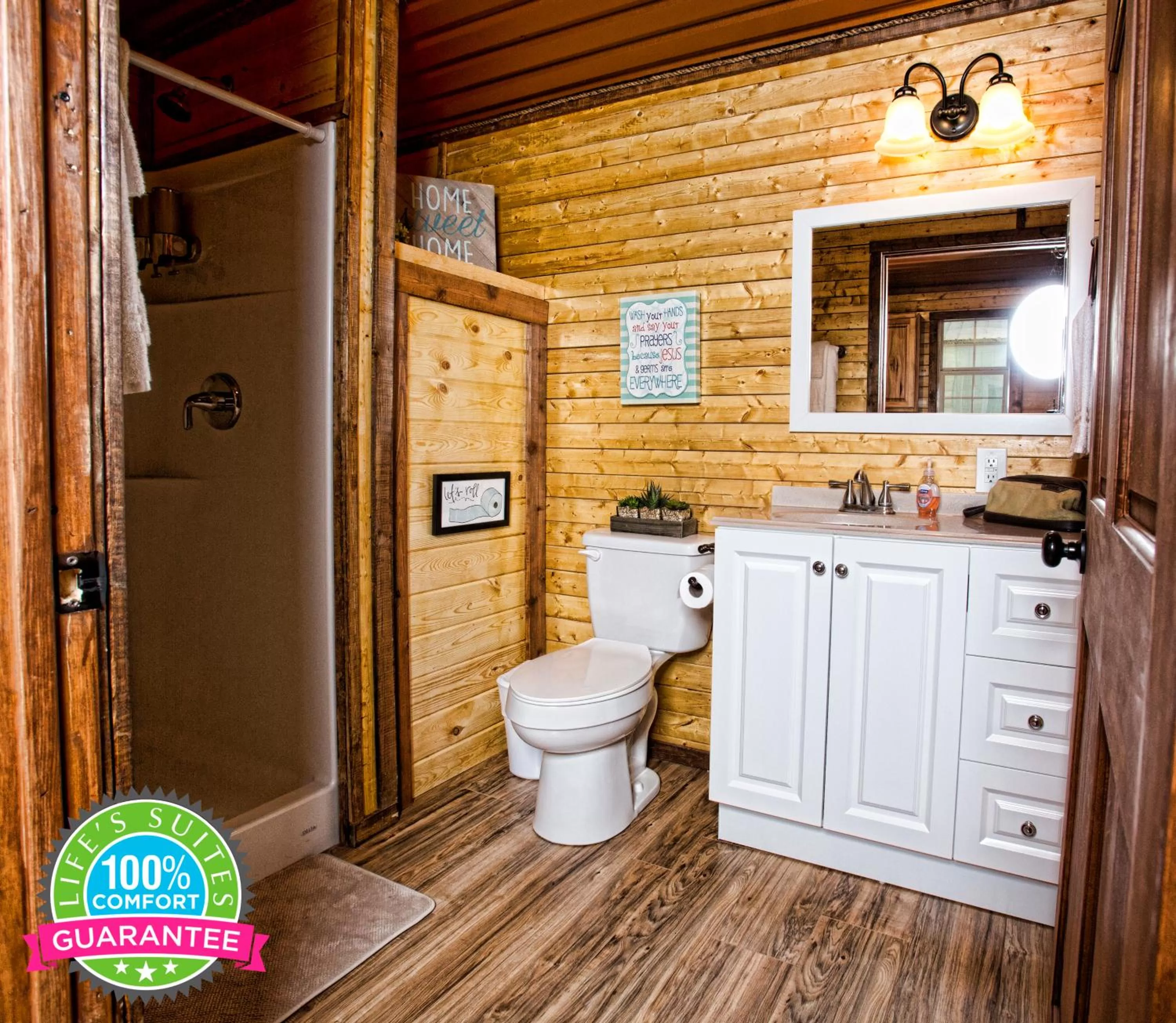 Bathroom in Life's Suites