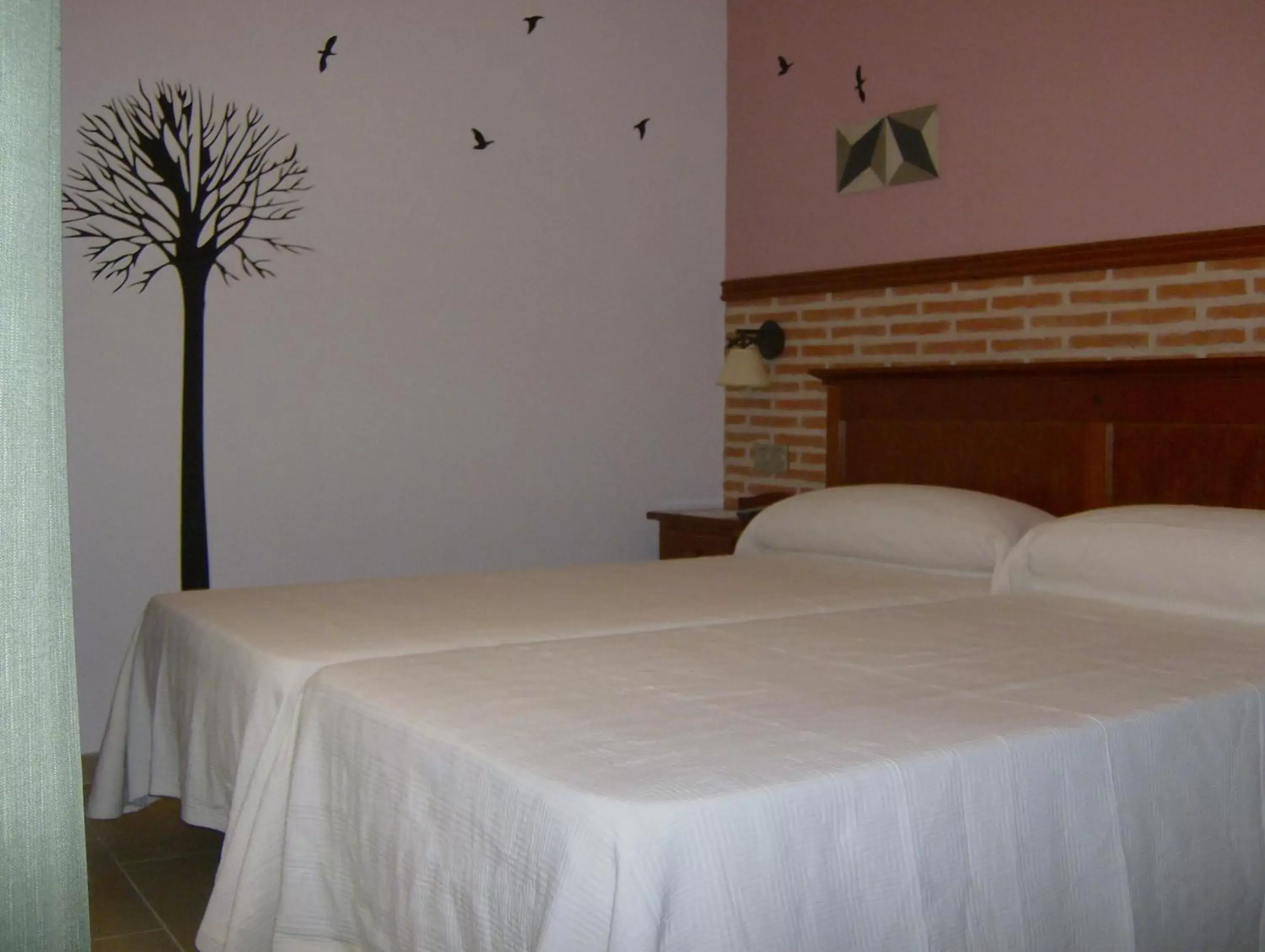 Bed in Hotel Ecologico Toral