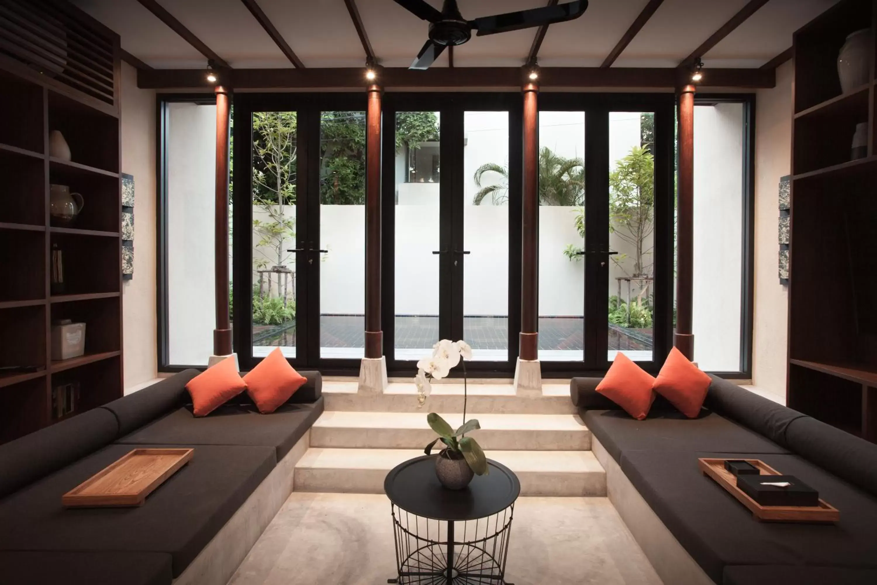 Living room, Seating Area in Anantasila Villa by the sea, Hua Hin - SHA Extra Plus