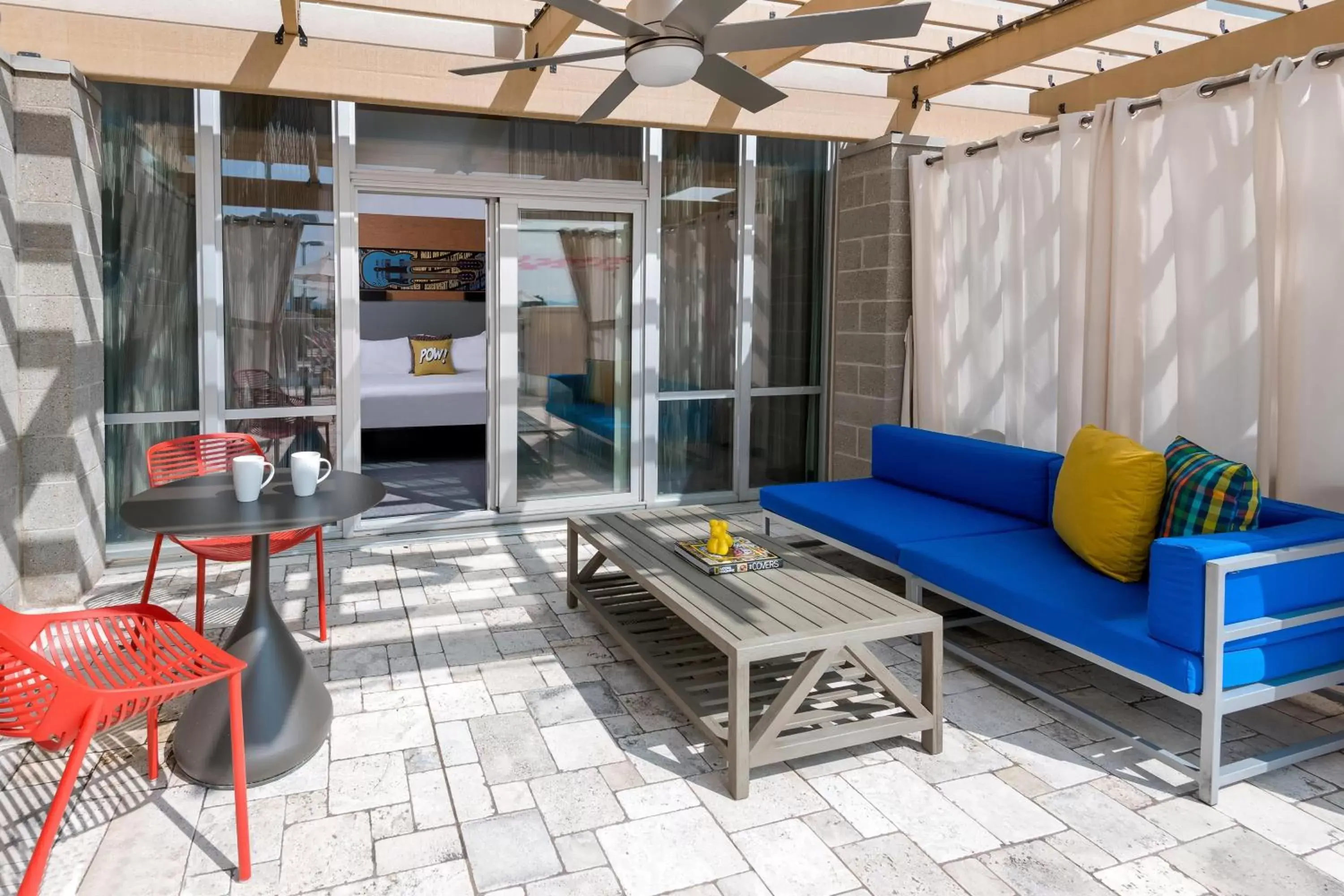 Swimming pool, Seating Area in Aloft Asheville Downtown