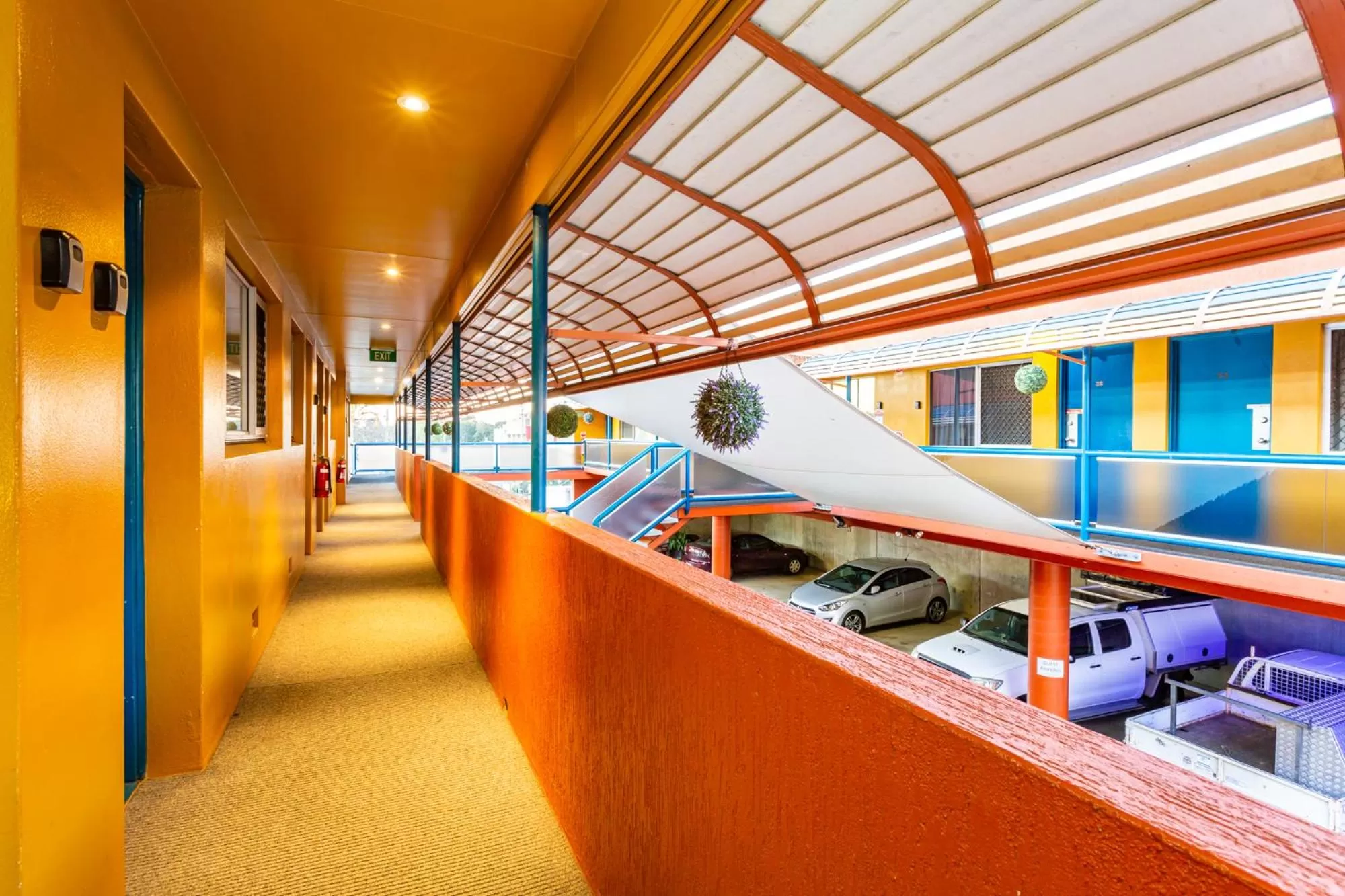 Property building in Matilda Motel