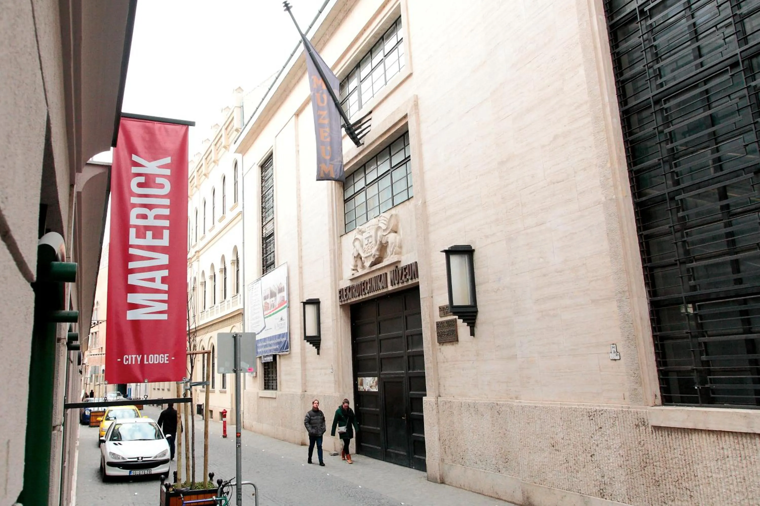 Facade/entrance in Maverick Budapest Soho
