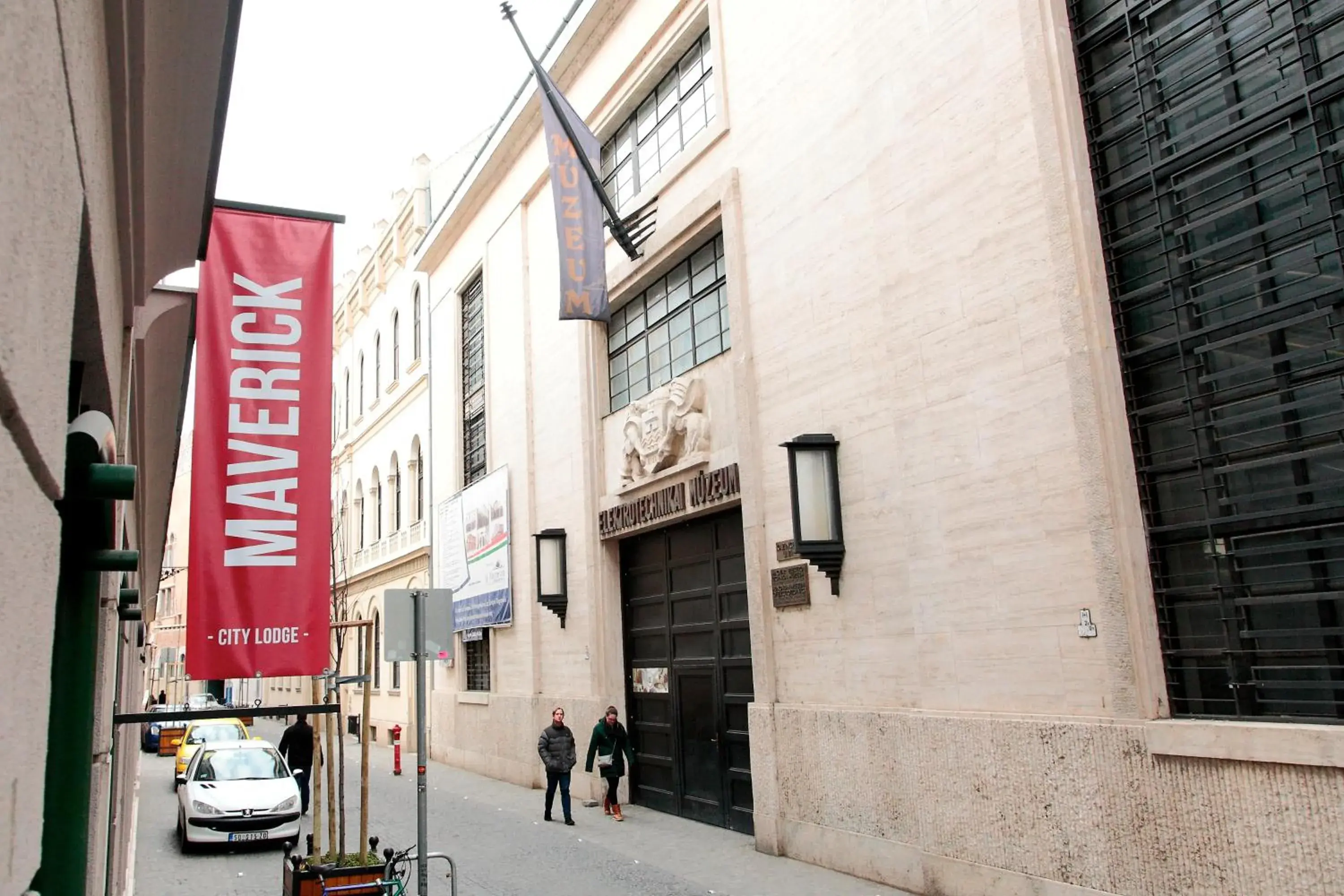 Facade/entrance in Maverick Budapest Soho Facade/entrance in Maverick Budapest Soho