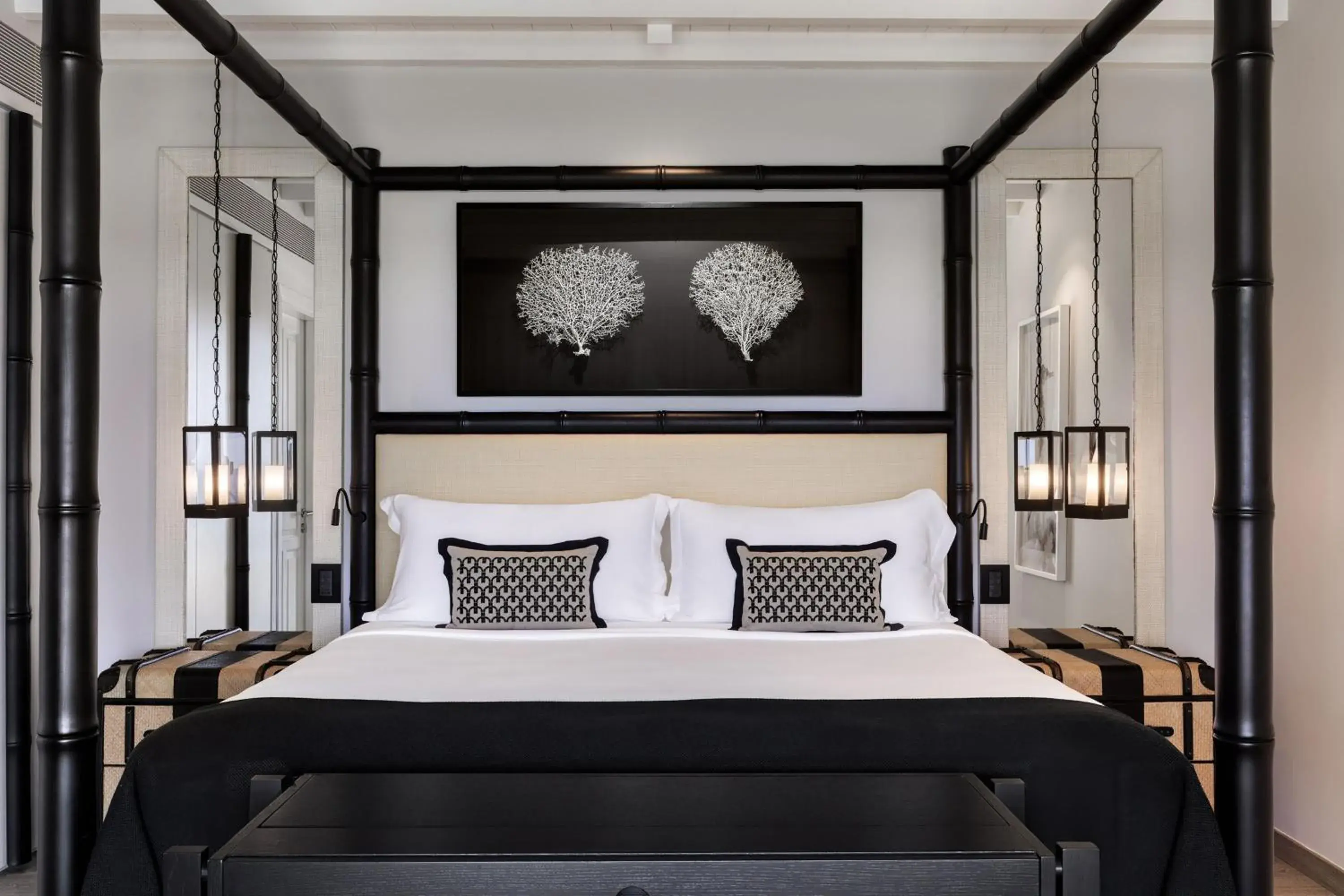 Bedroom, Bed in Santa Marina, a Luxury Collection Resort, Mykonos