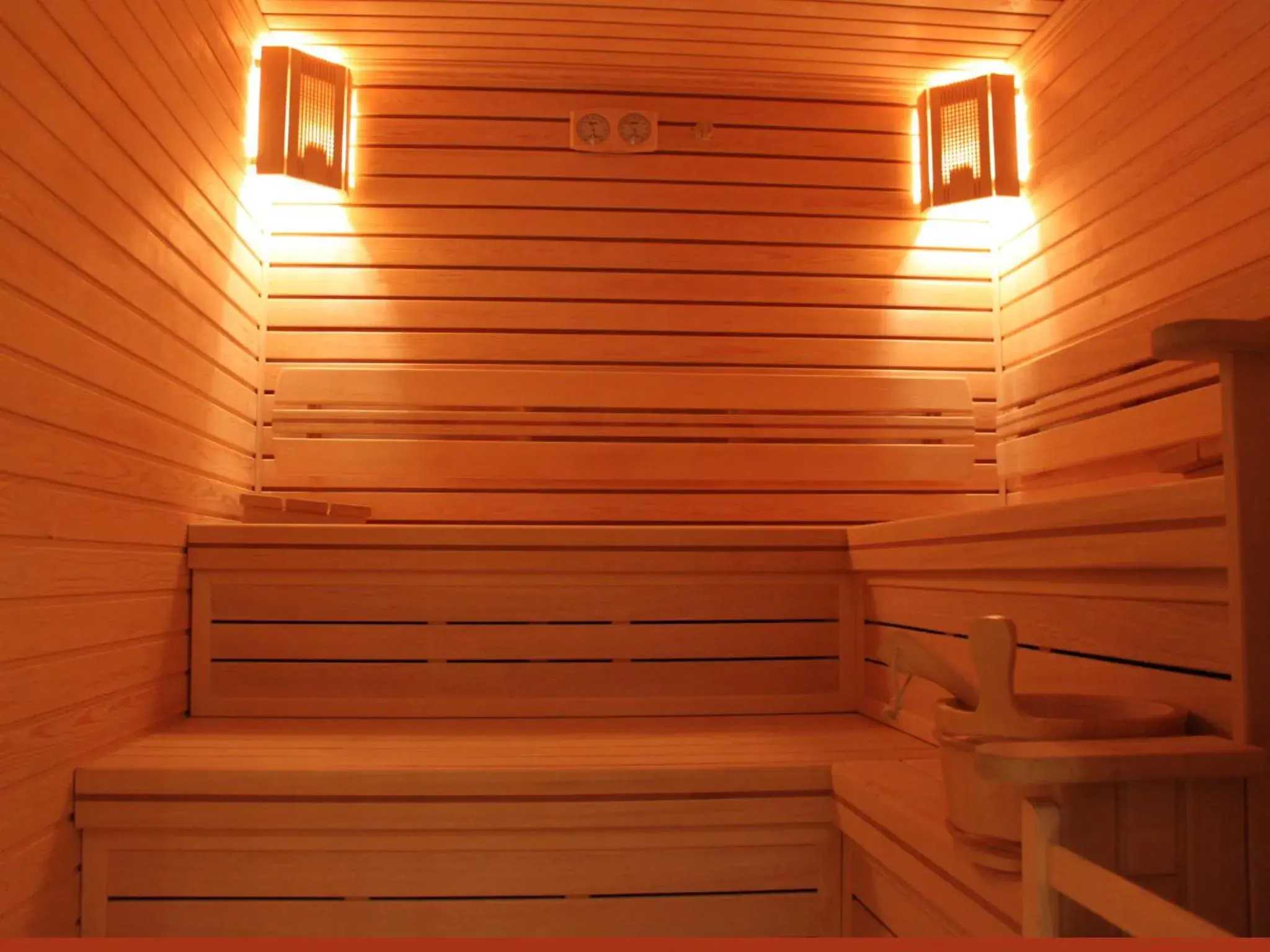 Sauna in Park Hotel and SPA Vella Hills