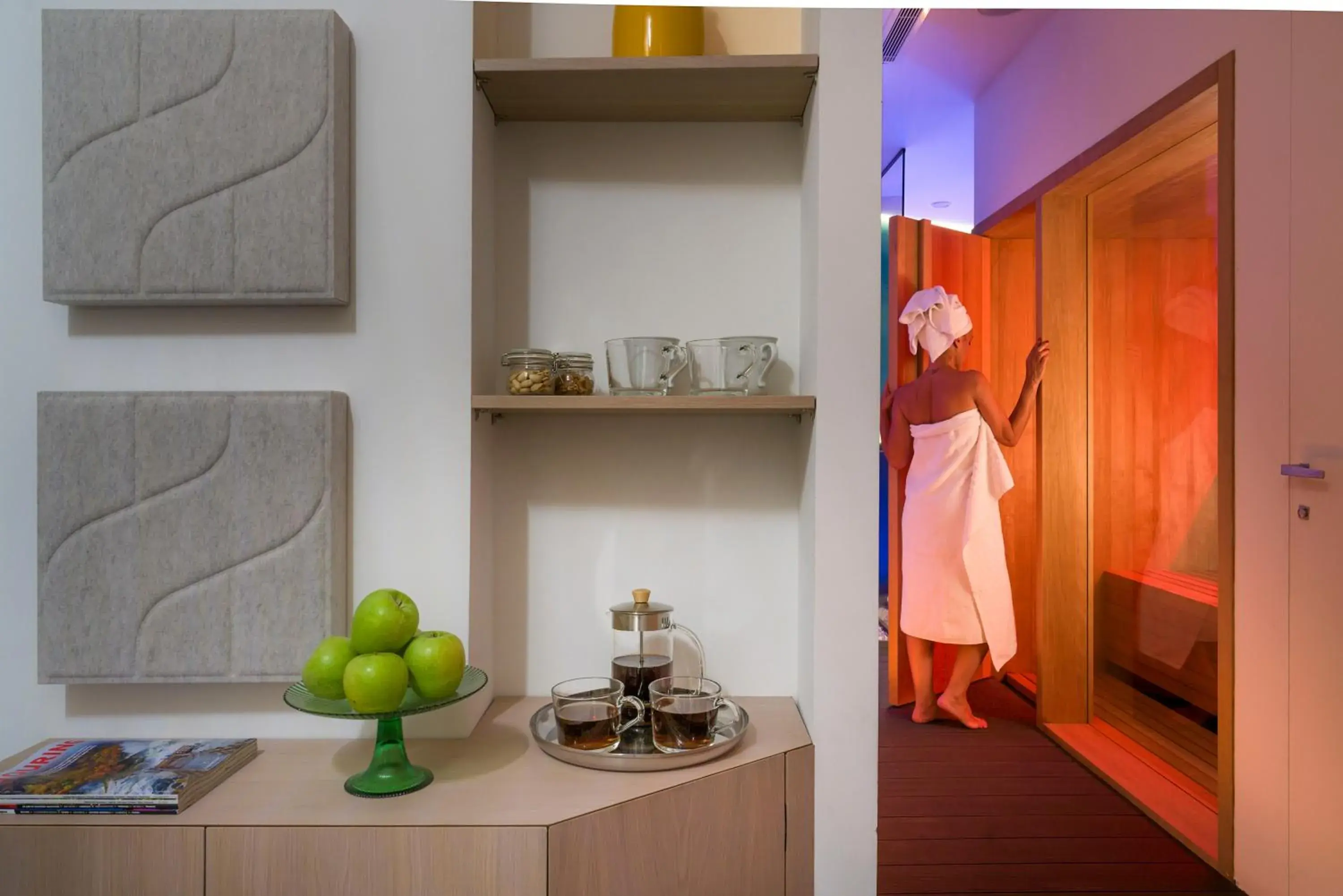 Spa and wellness centre/facilities, Kitchen/Kitchenette in Duomo Suites & Spa