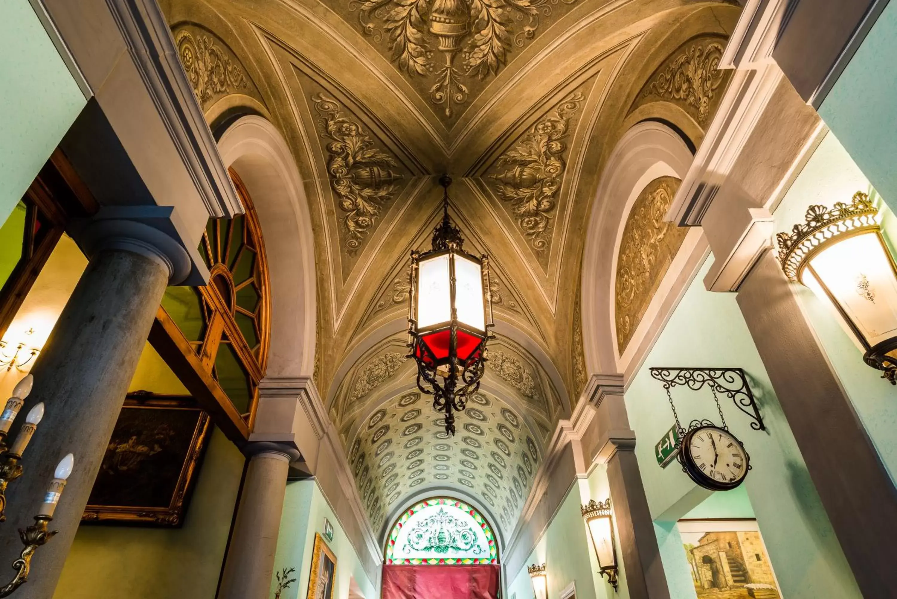 Lobby or reception in Hotel Donatello Lobby or reception in Hotel Donatello