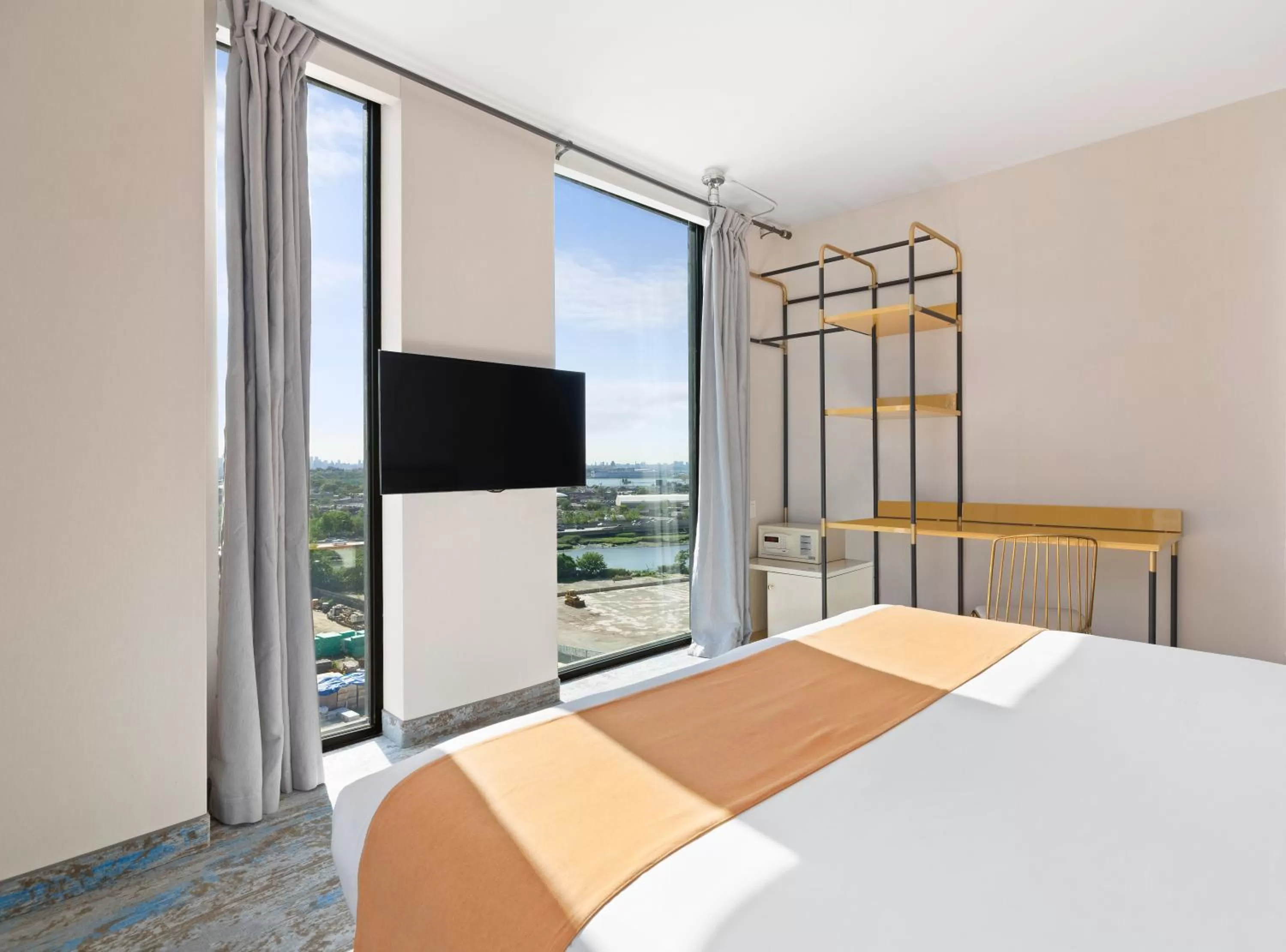 Bed in The Parc Hotel