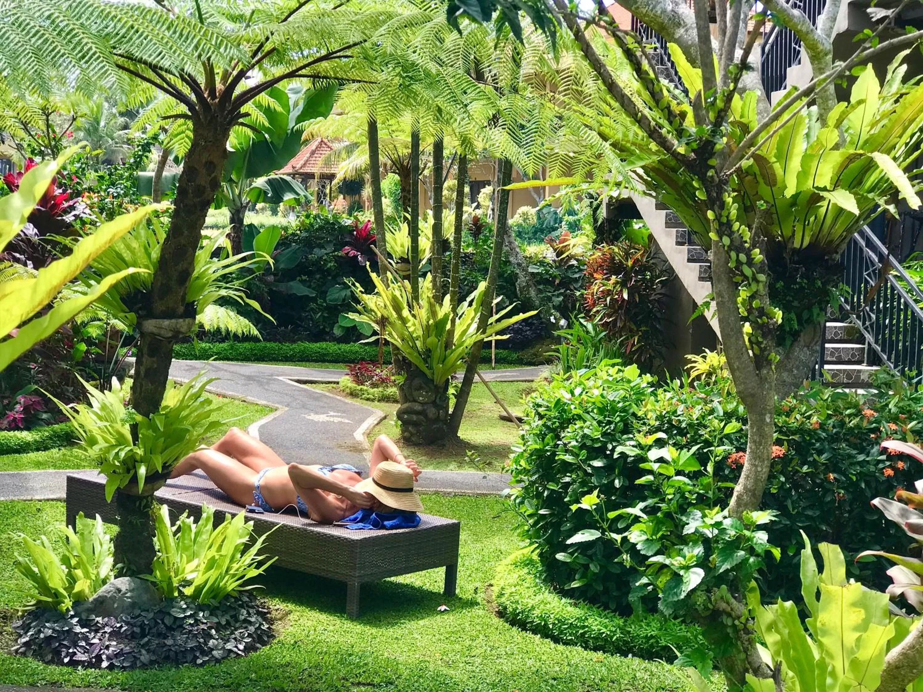 Garden view in White House