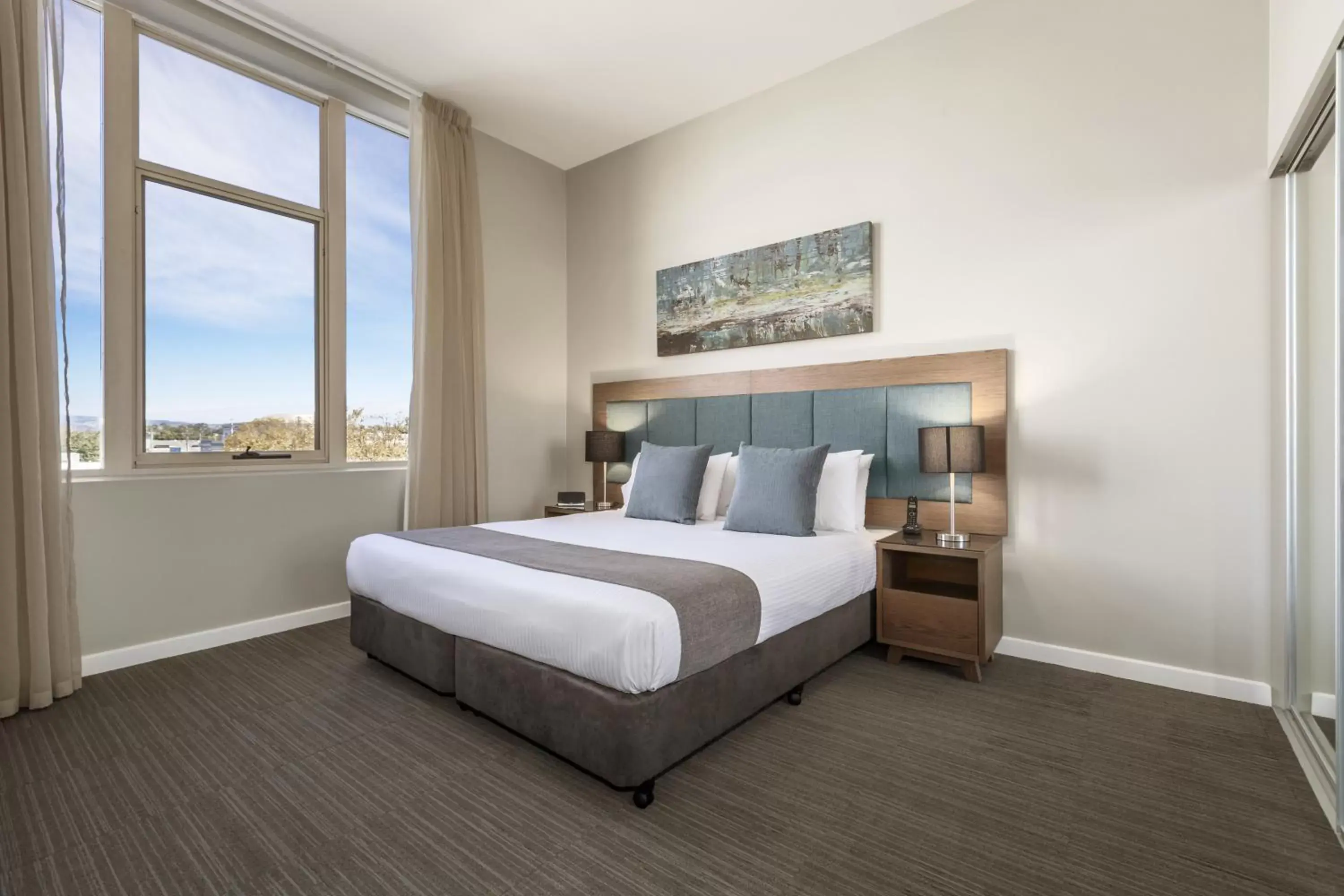 Bed in Quest Albury on Townsend Bed in Quest Albury on Townsend