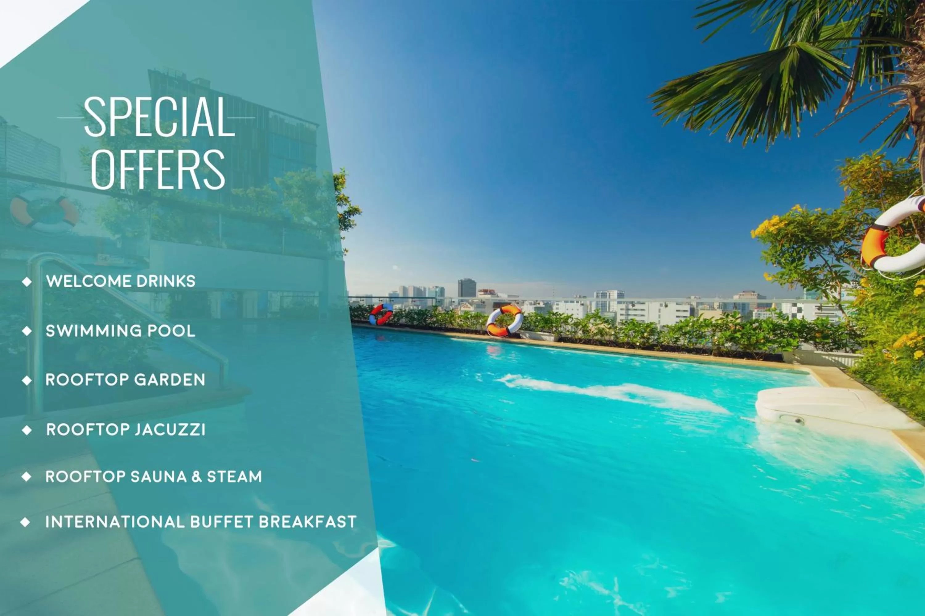 Swimming pool in Alagon City Hotel & Spa