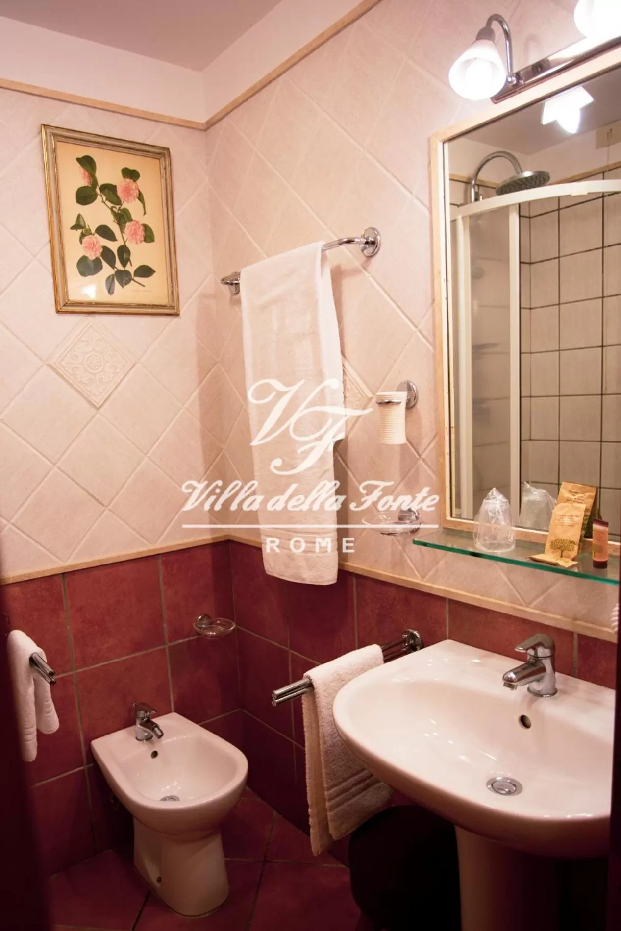 Bathroom in Villa della Fonte