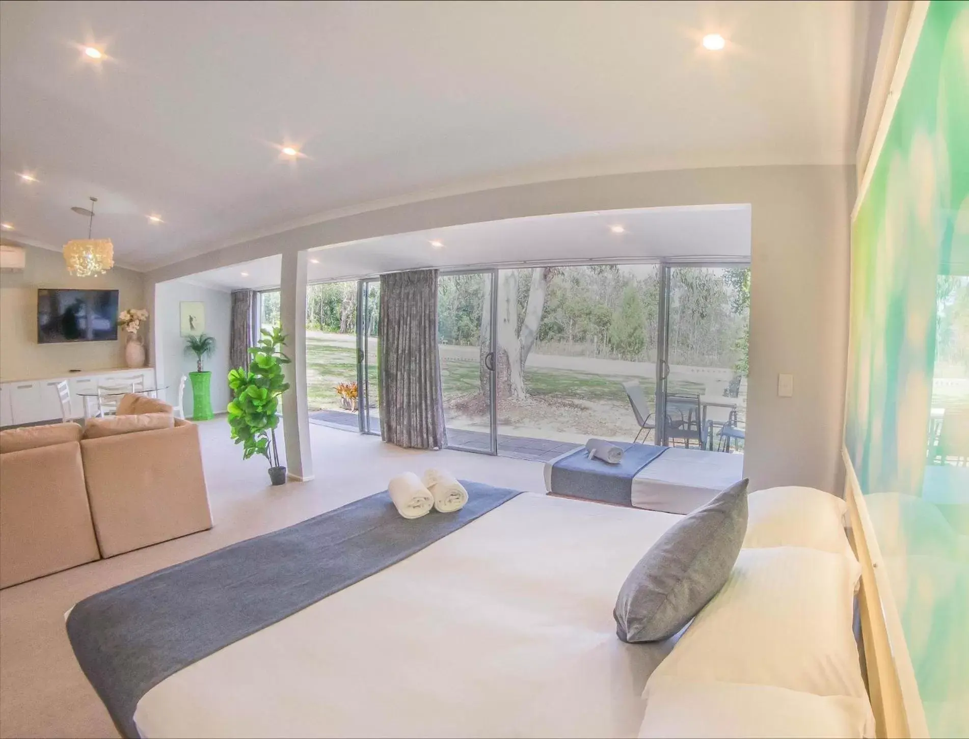 Bedroom in Noosa North Shore Retreat