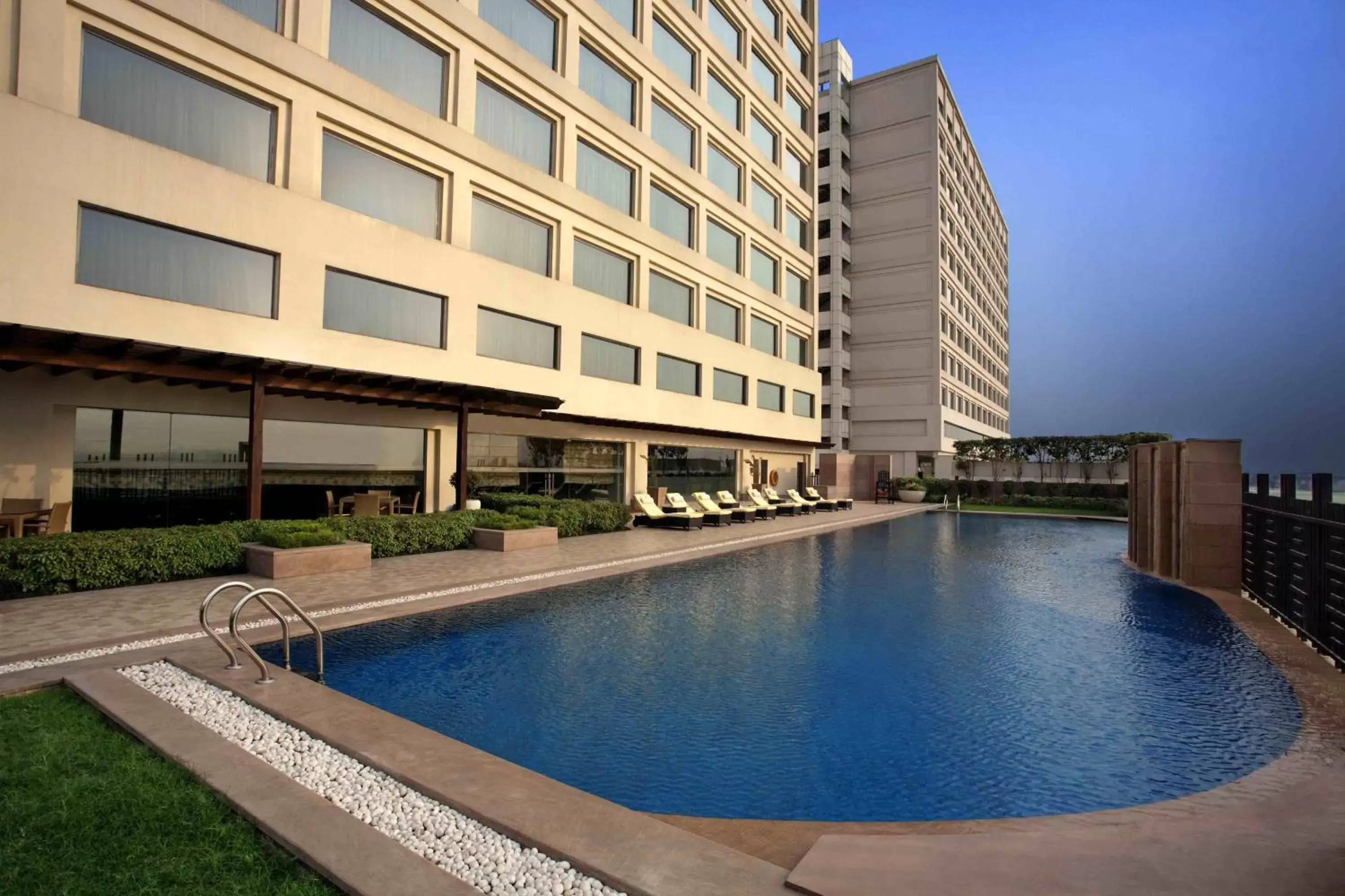 Swimming pool in Holiday Inn New Delhi Mayur Vihar Noida, an IHG Hotel