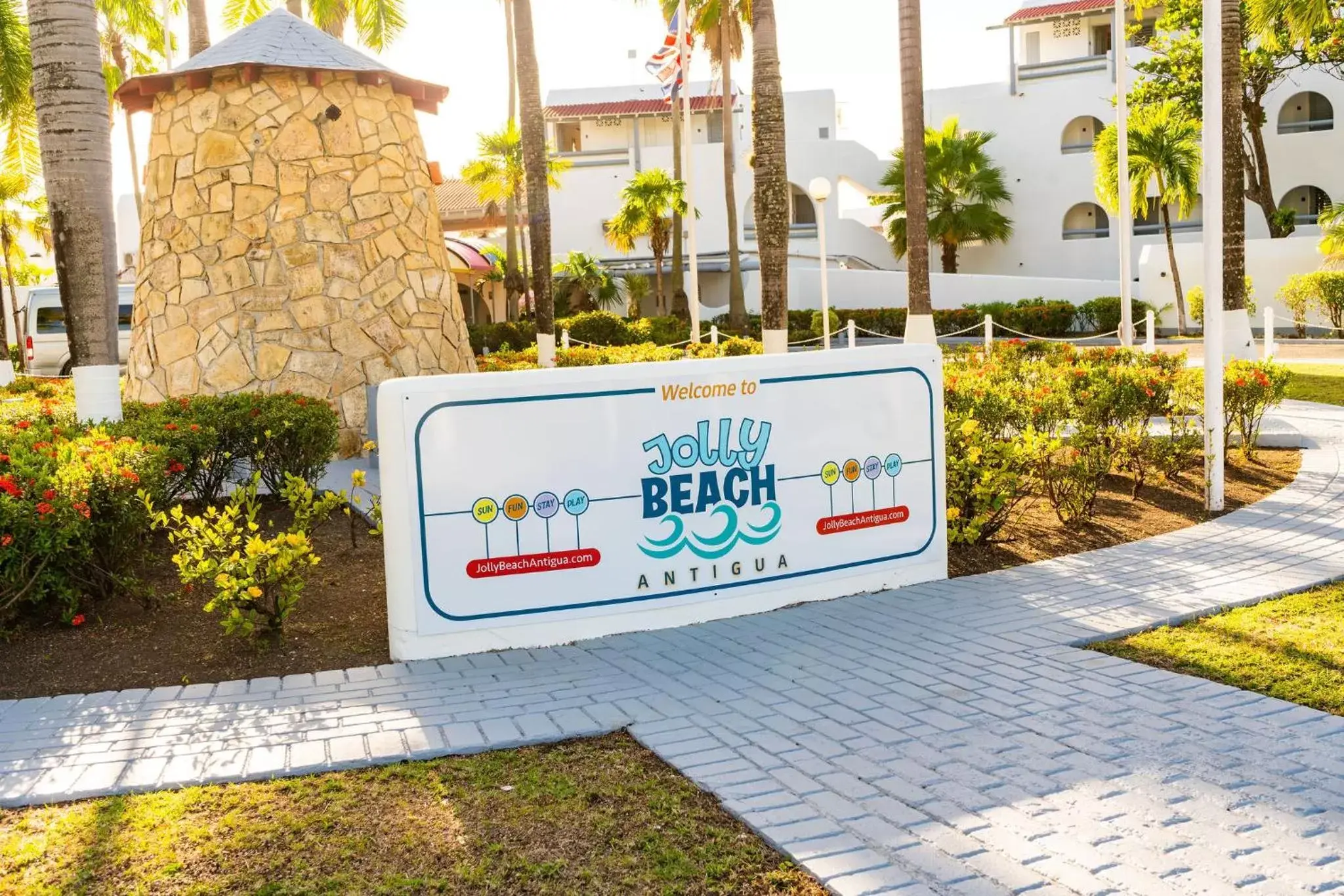 Facade/entrance, Property Logo/Sign in Jolly Beach Antigua - All Inclusive