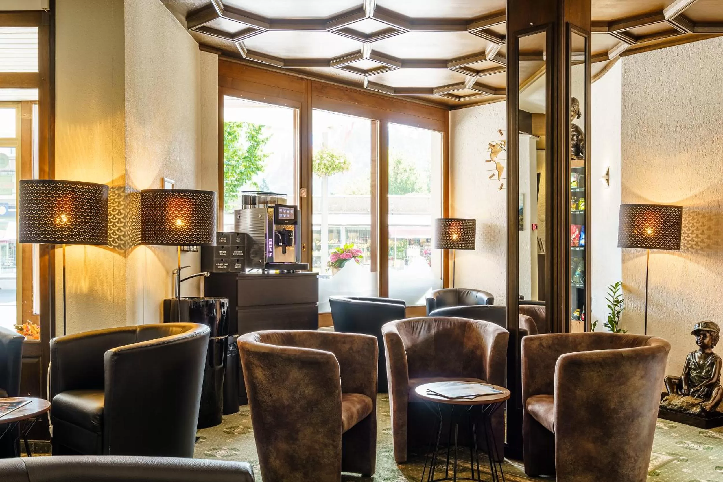 Lobby or reception in Hotel Bernerhof