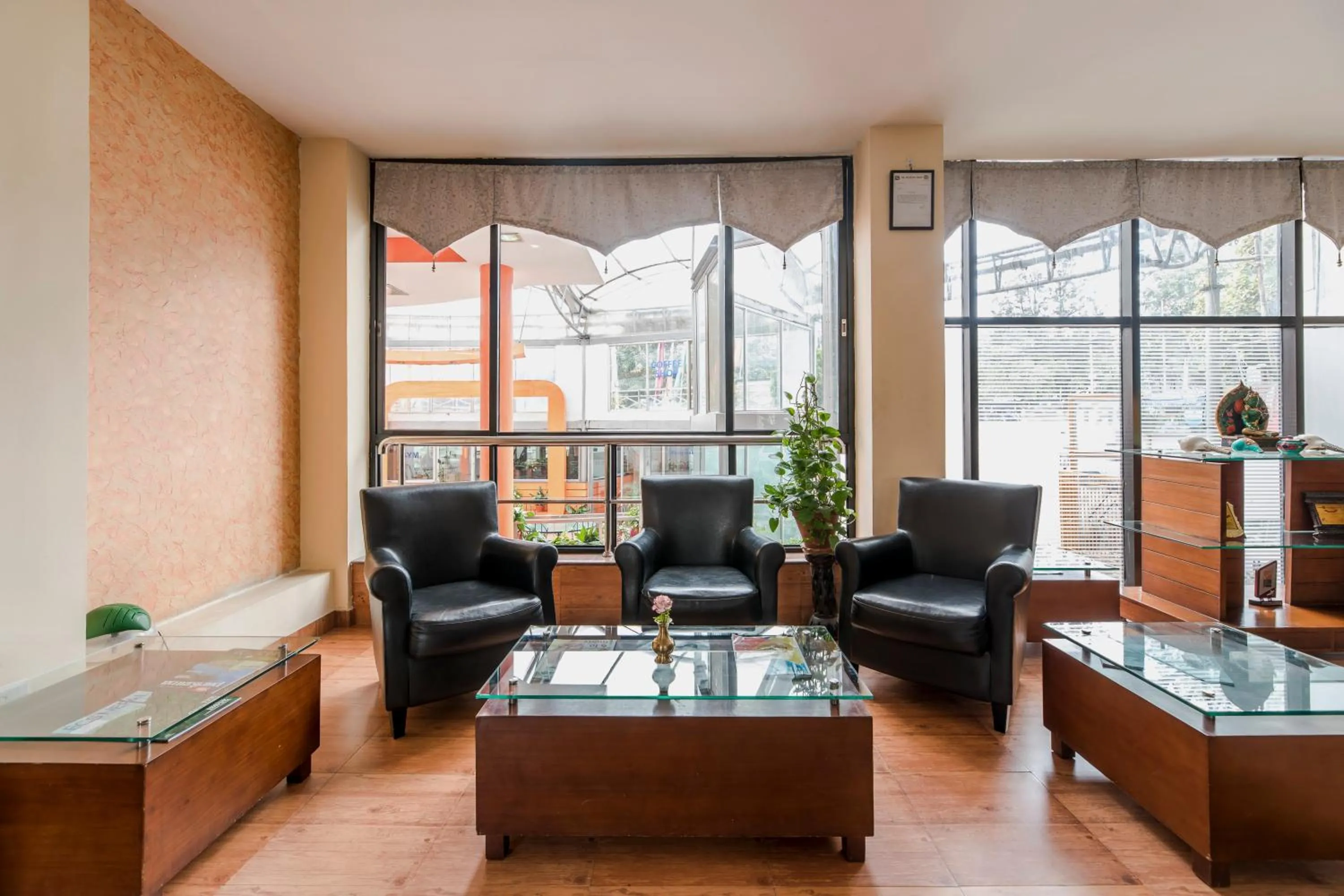 Seating Area in Airport Hotel