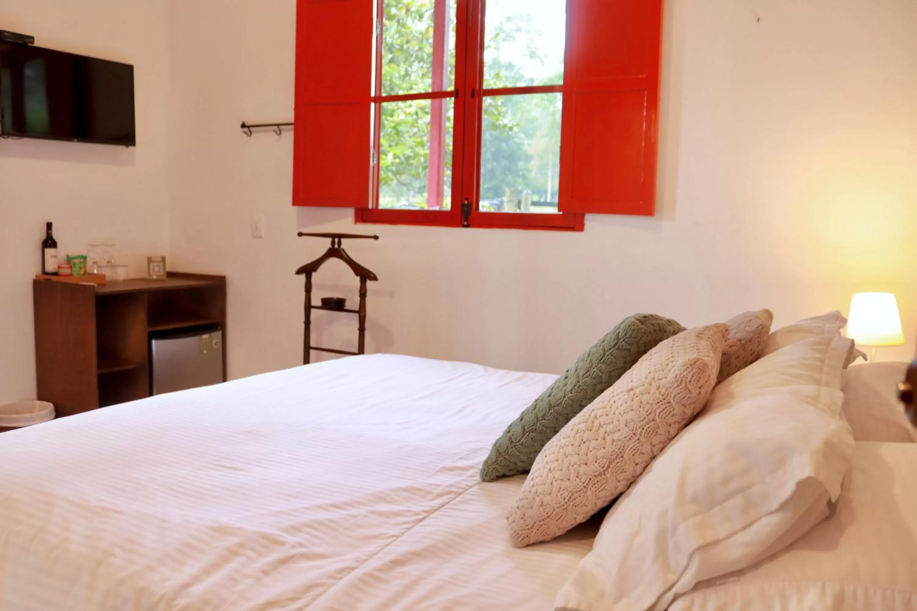 Bedroom, Bed in La Cabaña Ecohotel - Valle del Cocora