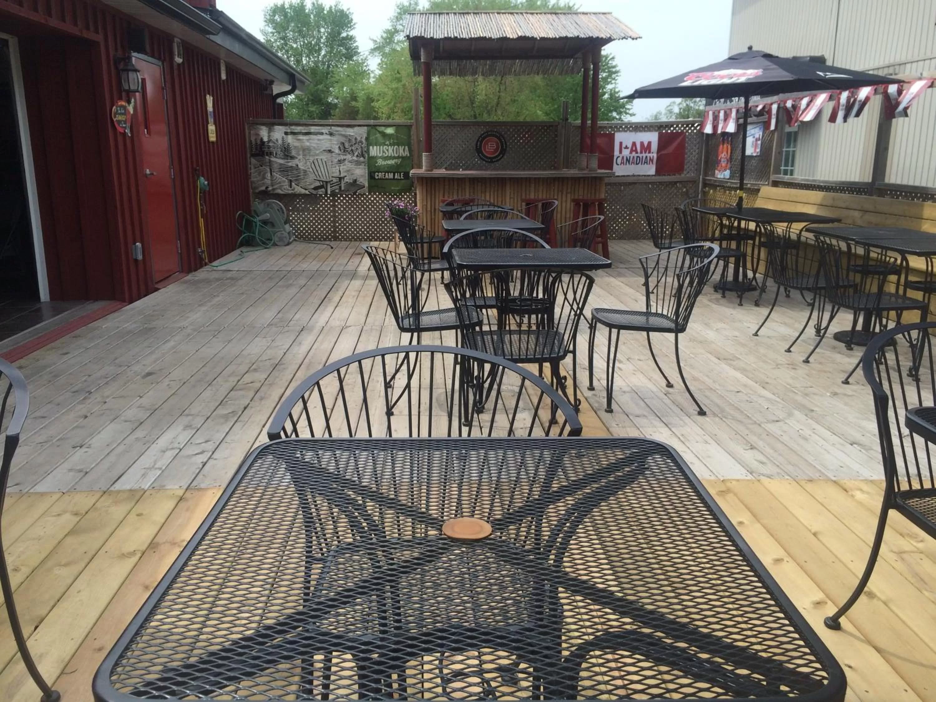 Patio in Dominion Hotel